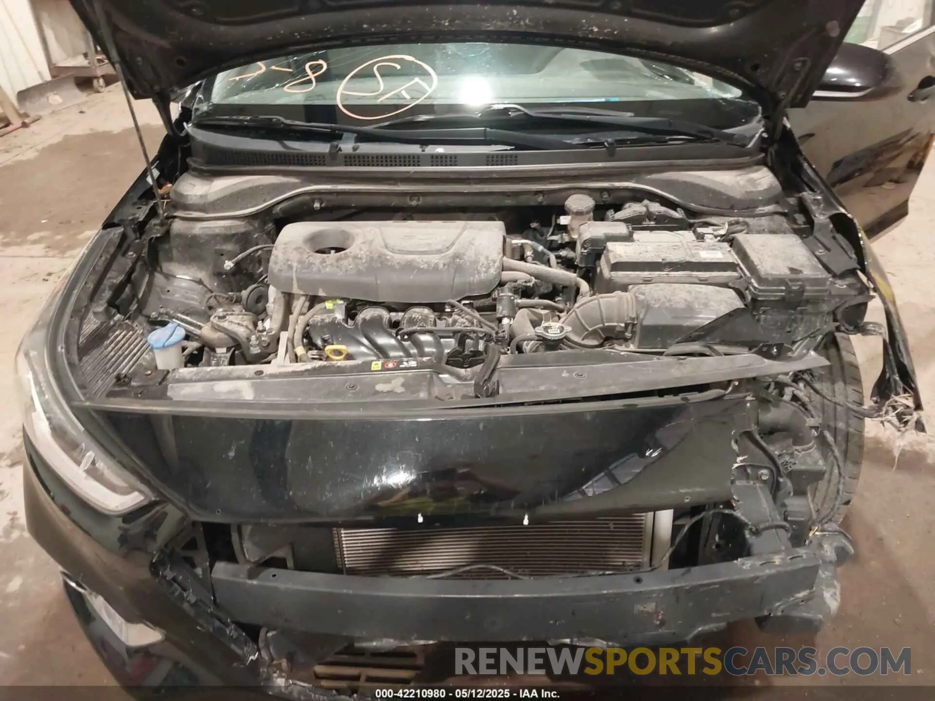 10 Photograph of a damaged car 3KPC24A33KE079651 HYUNDAI ACCENT 2019