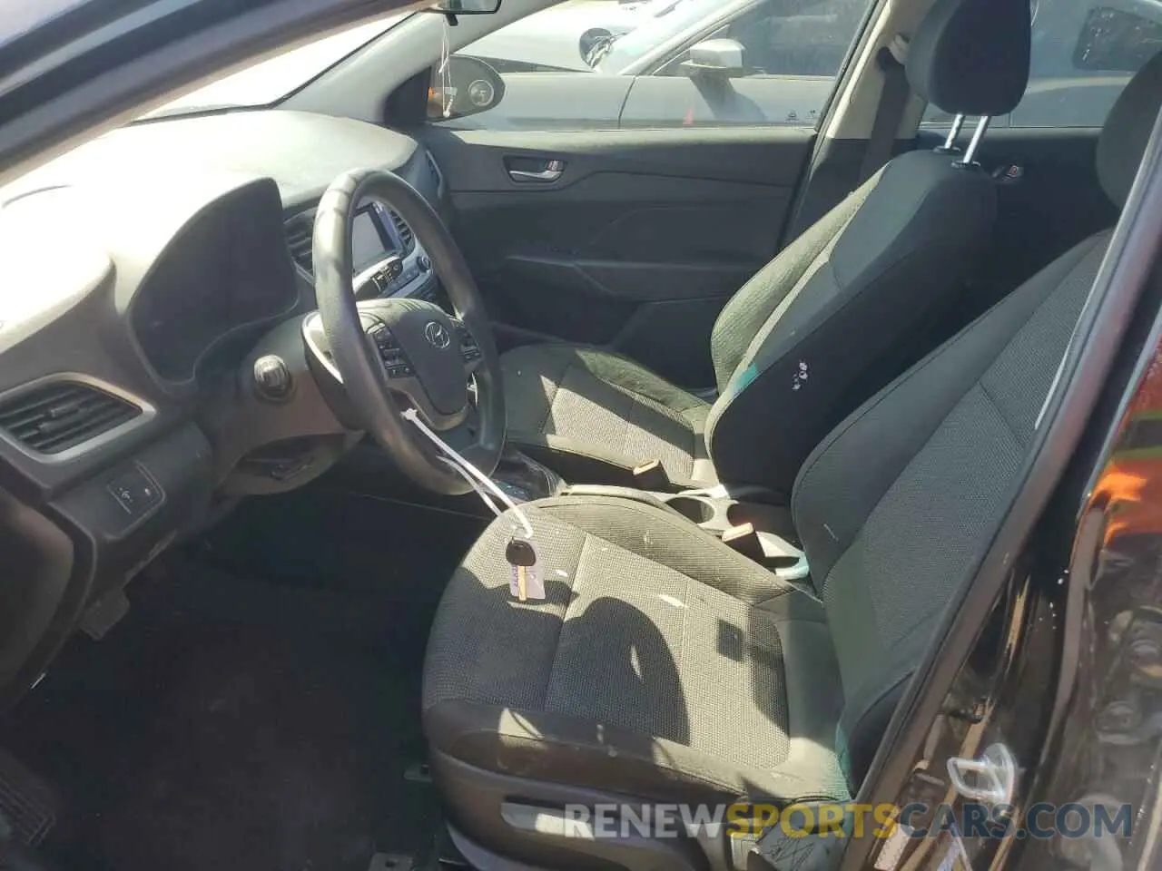 7 Photograph of a damaged car 3KPC24A33KE082467 HYUNDAI ACCENT 2019