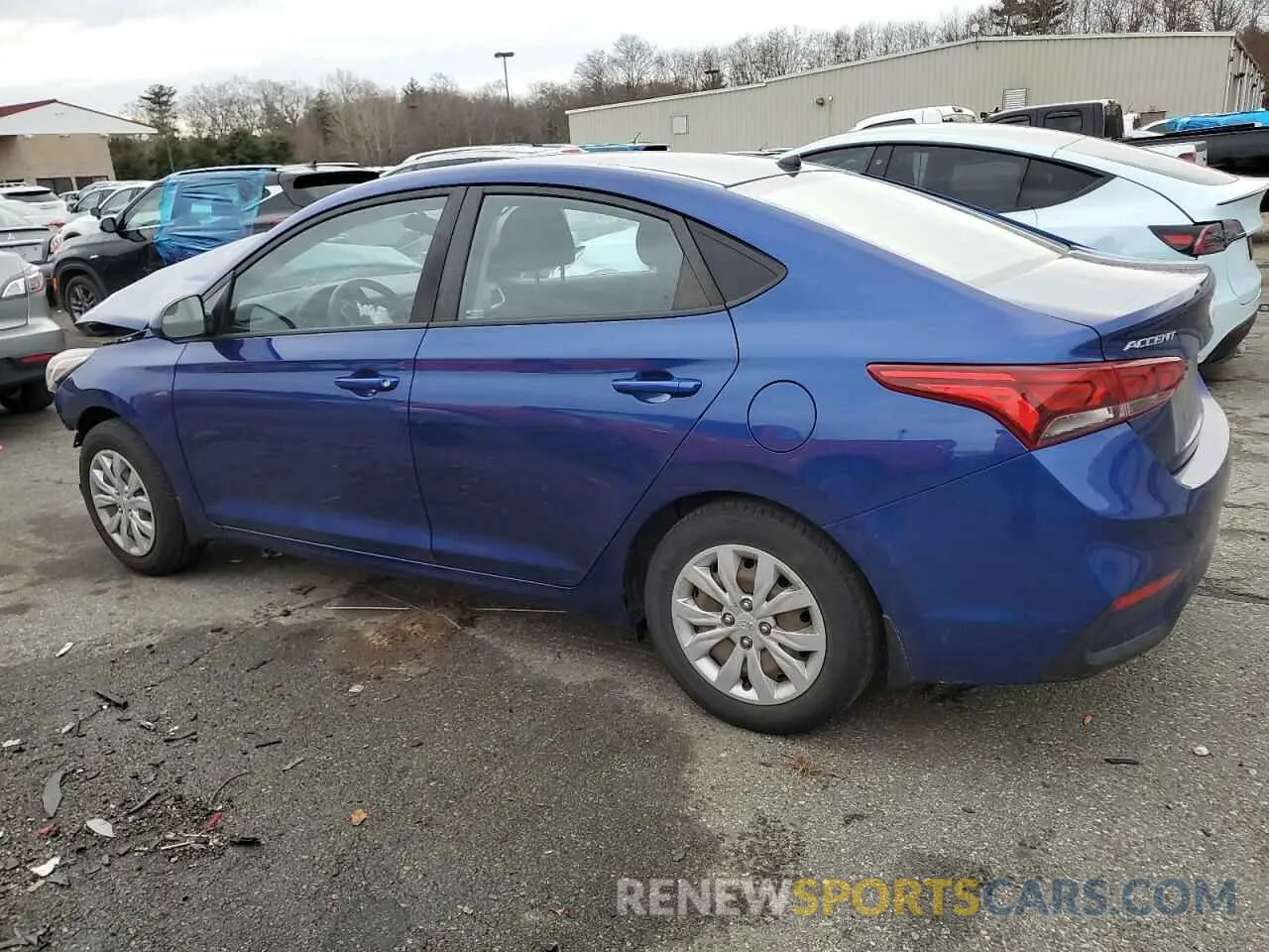 2 Photograph of a damaged car 3KPC24A33KE087250 HYUNDAI ACCENT 2019