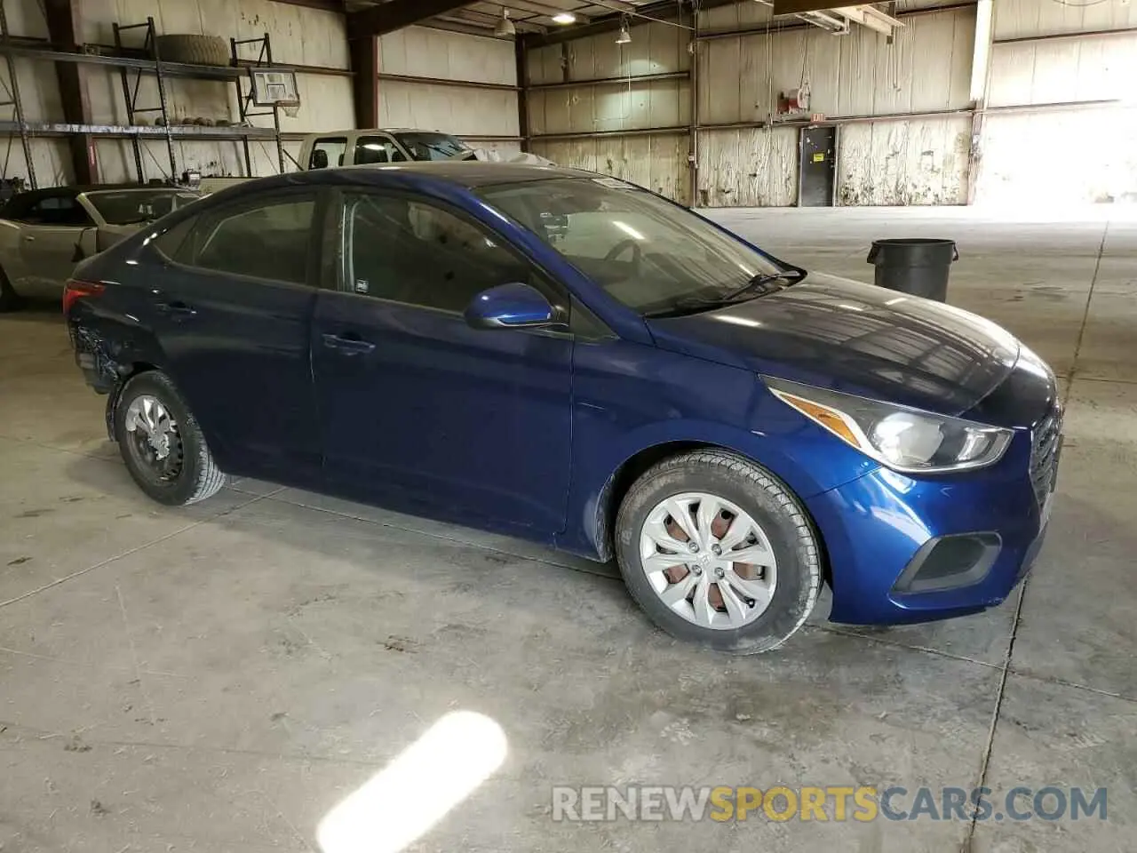 4 Photograph of a damaged car 3KPC24A34KE053950 HYUNDAI ACCENT 2019