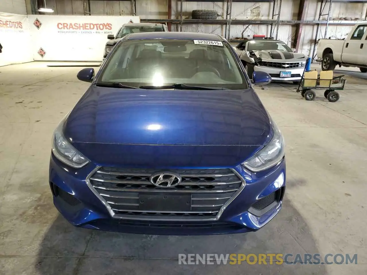 5 Photograph of a damaged car 3KPC24A34KE053950 HYUNDAI ACCENT 2019
