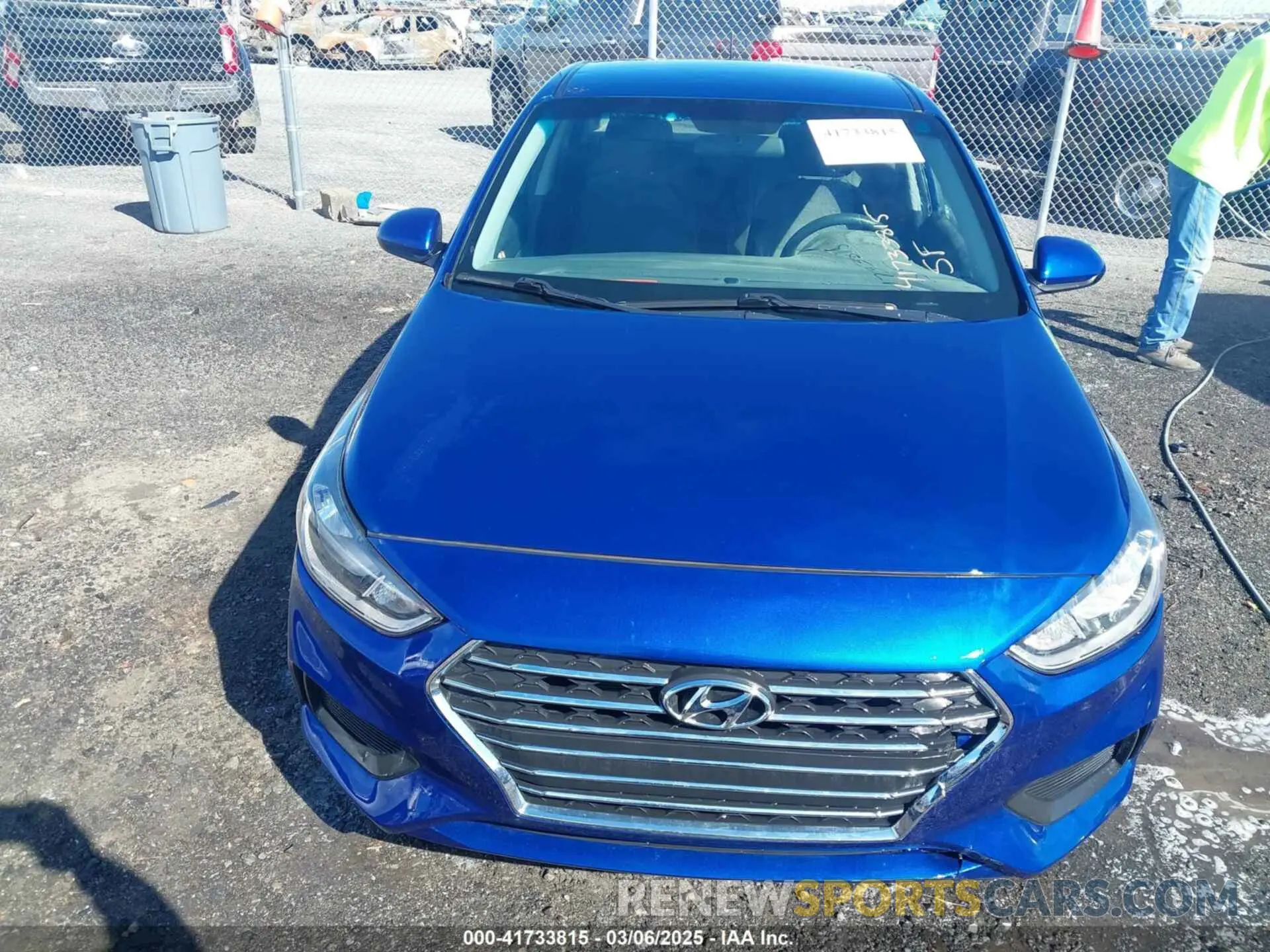 6 Photograph of a damaged car 3KPC24A34KE059814 HYUNDAI ACCENT 2019