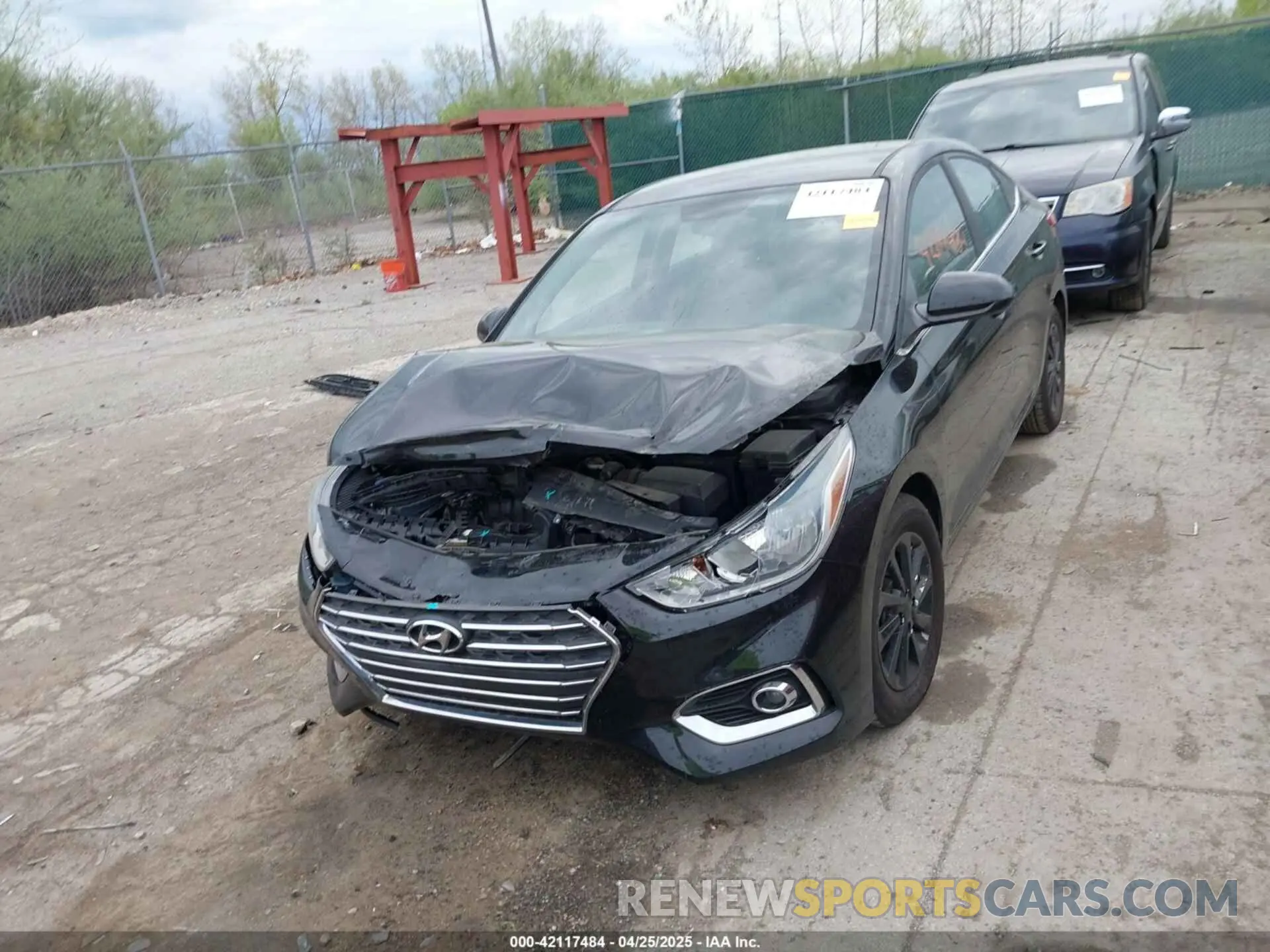 12 Photograph of a damaged car 3KPC24A34KE060798 HYUNDAI ACCENT 2019