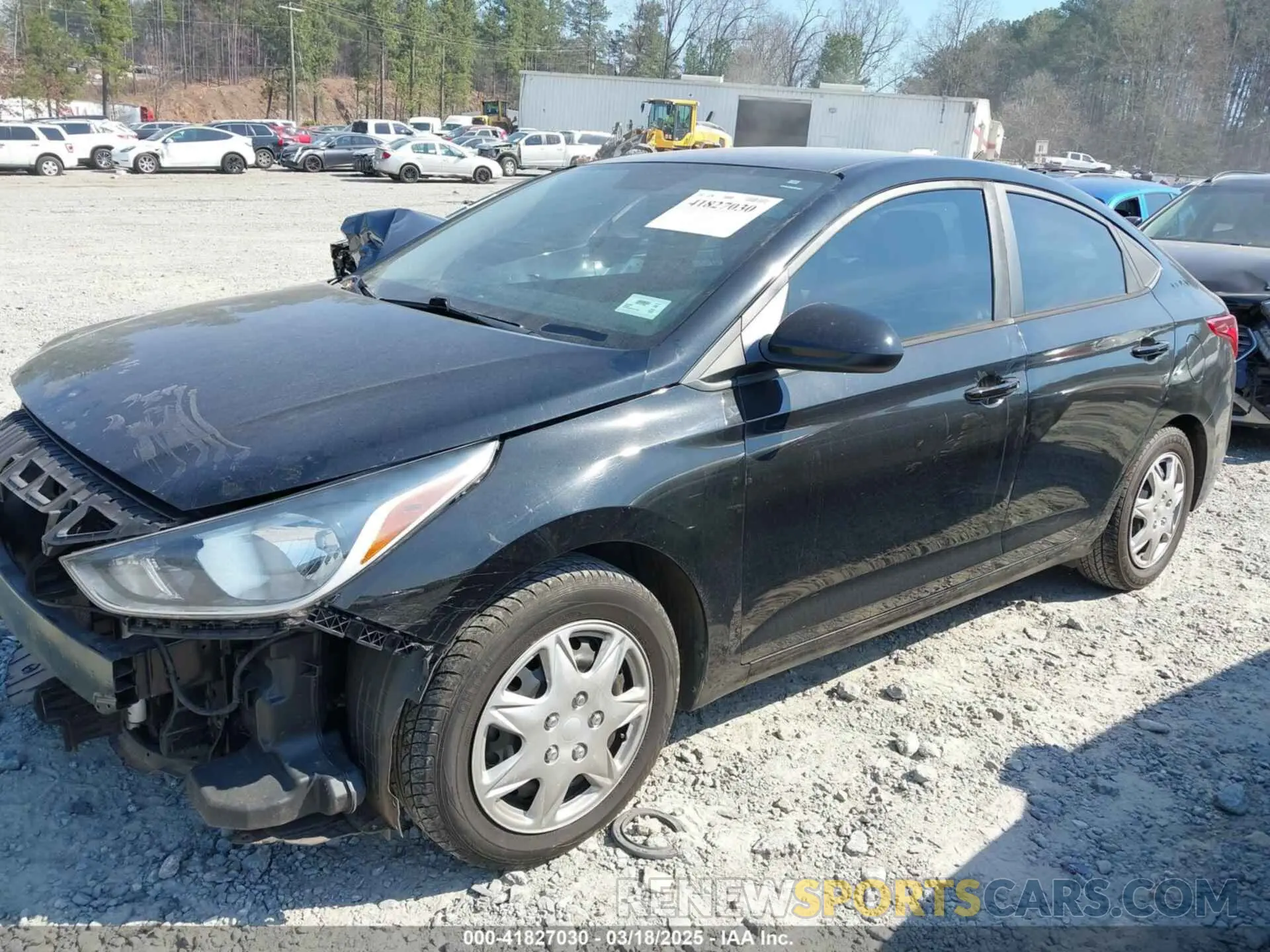 14 Photograph of a damaged car 3KPC24A34KE061885 HYUNDAI ACCENT 2019