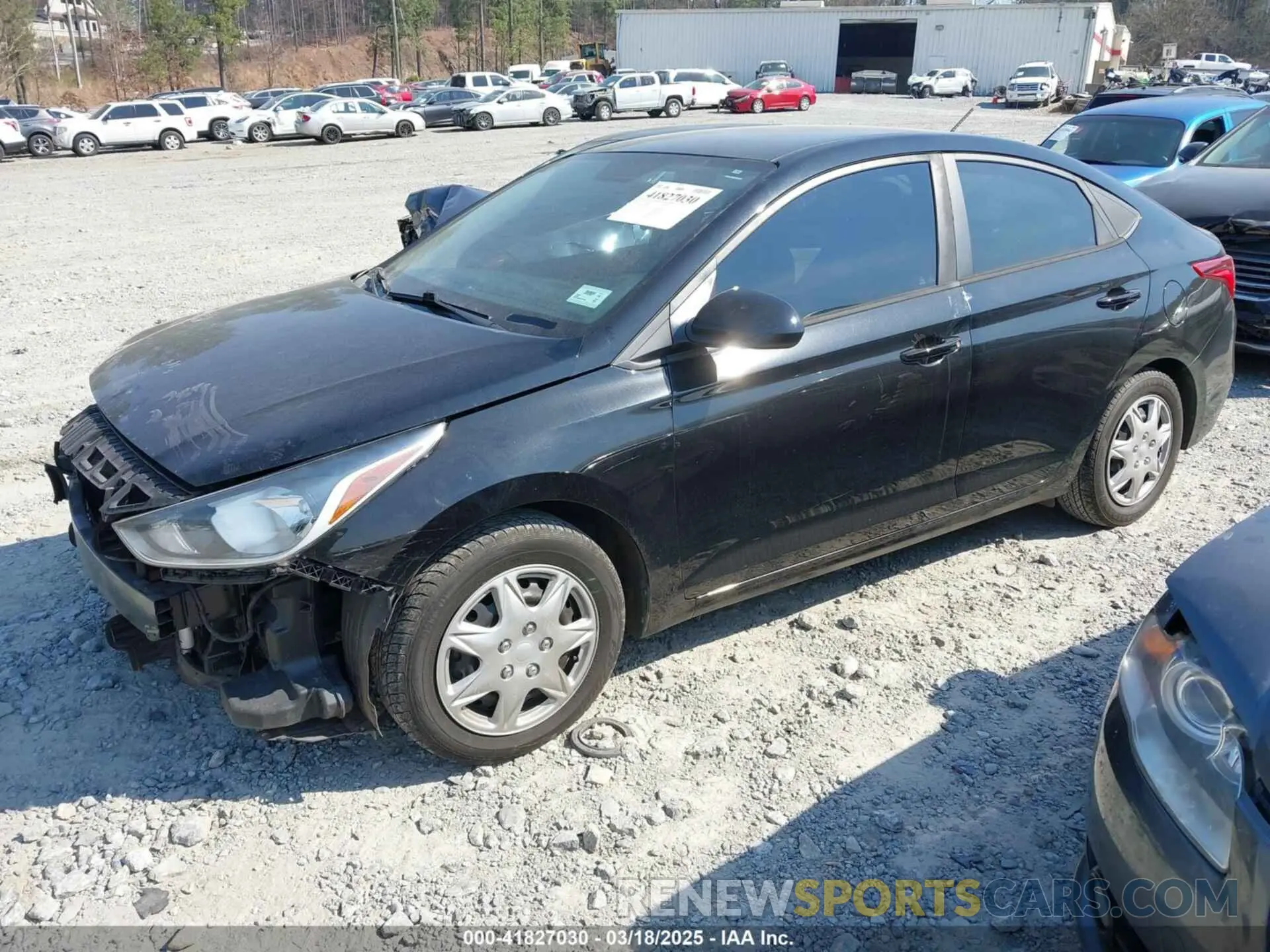 2 Photograph of a damaged car 3KPC24A34KE061885 HYUNDAI ACCENT 2019
