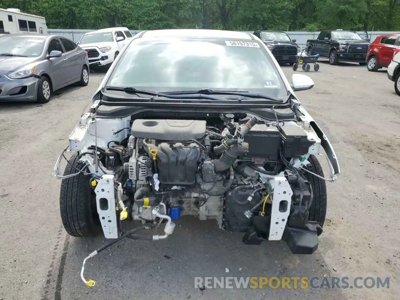 5 Photograph of a damaged car 3KPC24A34KE066598 HYUNDAI ACCENT 2019