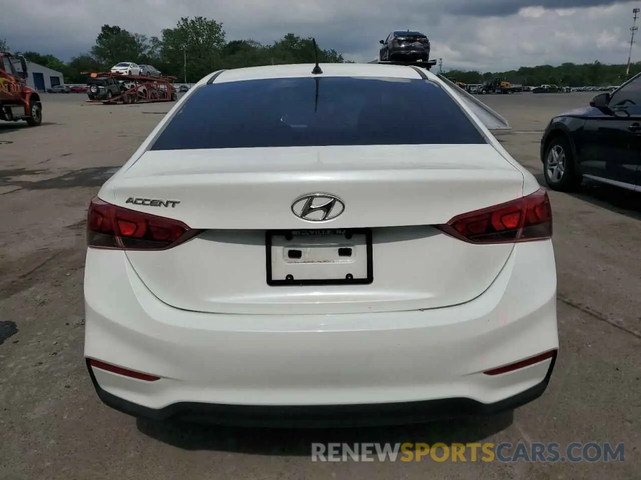 6 Photograph of a damaged car 3KPC24A34KE066598 HYUNDAI ACCENT 2019