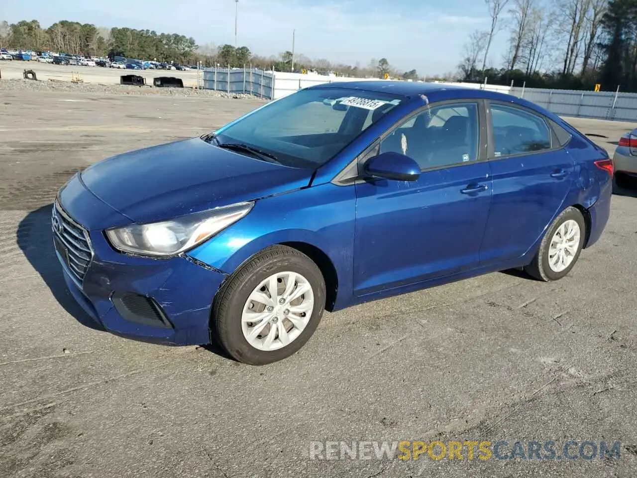 1 Photograph of a damaged car 3KPC24A34KE068190 HYUNDAI ACCENT 2019