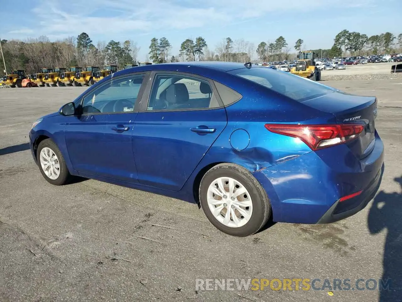 2 Photograph of a damaged car 3KPC24A34KE068190 HYUNDAI ACCENT 2019