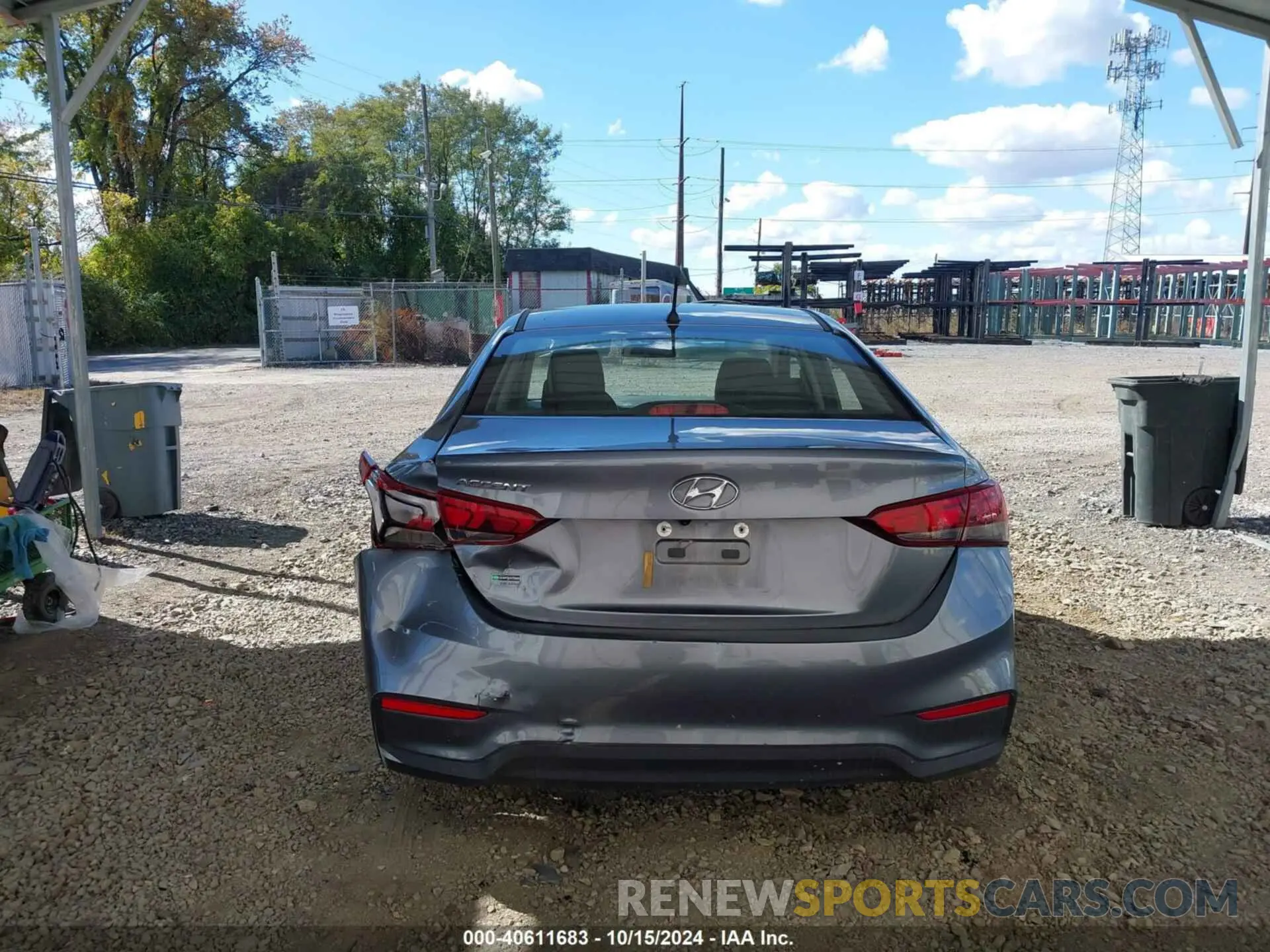 16 Photograph of a damaged car 3KPC24A34KE087144 HYUNDAI ACCENT 2019