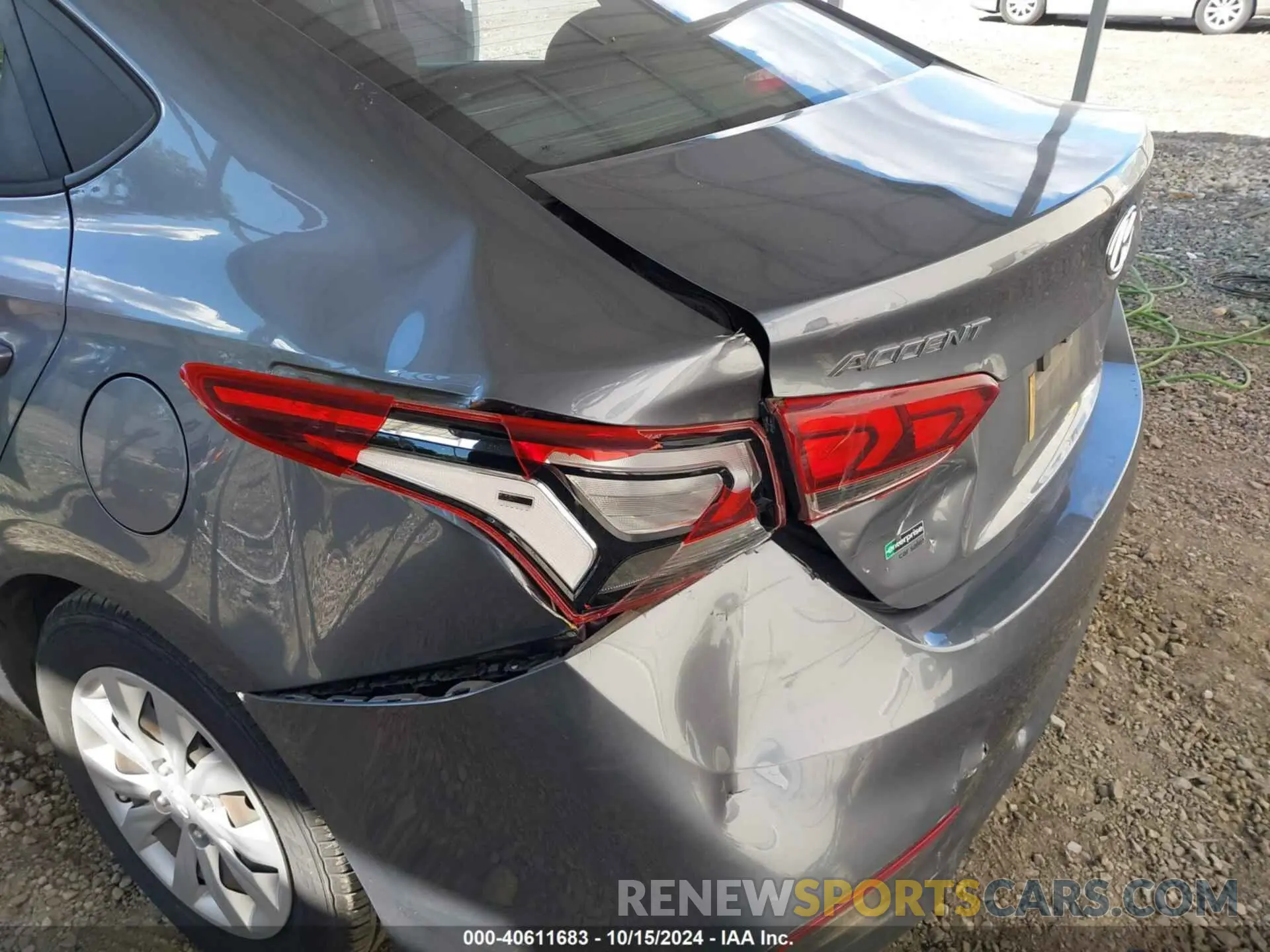 6 Photograph of a damaged car 3KPC24A34KE087144 HYUNDAI ACCENT 2019