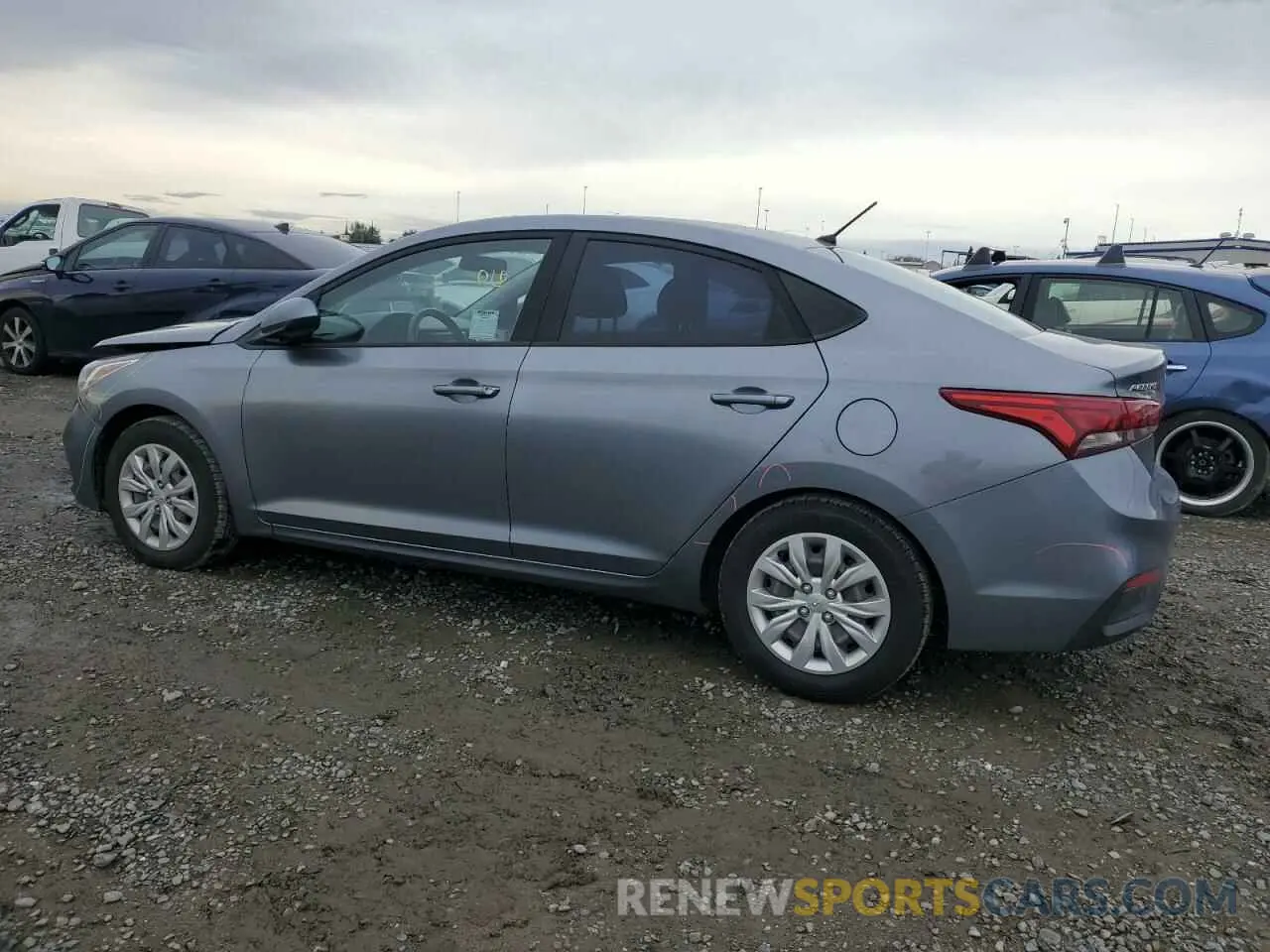 2 Photograph of a damaged car 3KPC24A35KE040978 HYUNDAI ACCENT 2019