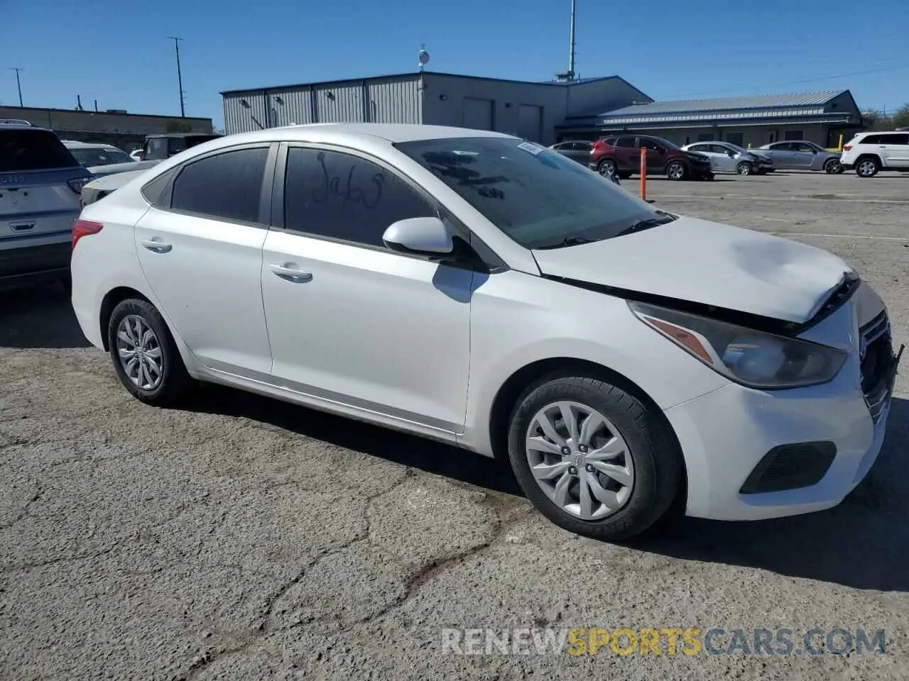 4 Photograph of a damaged car 3KPC24A35KE056906 HYUNDAI ACCENT 2019