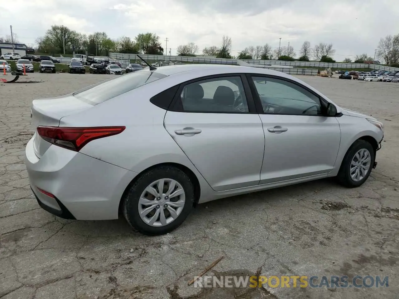 3 Photograph of a damaged car 3KPC24A35KE060230 HYUNDAI ACCENT 2019