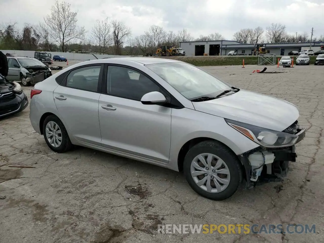 4 Photograph of a damaged car 3KPC24A35KE060230 HYUNDAI ACCENT 2019