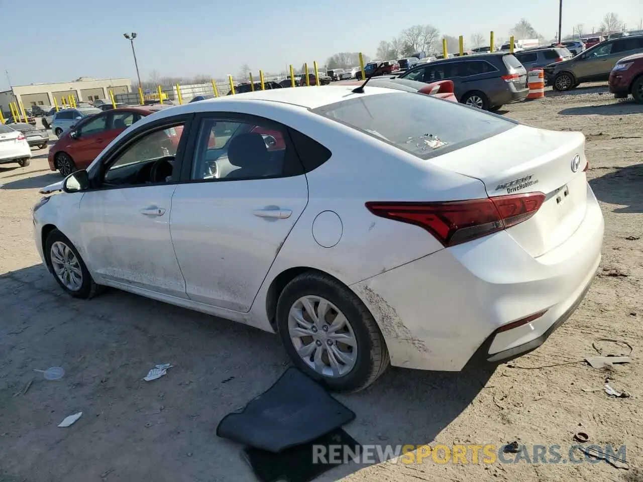 2 Photograph of a damaged car 3KPC24A35KE060664 HYUNDAI ACCENT 2019