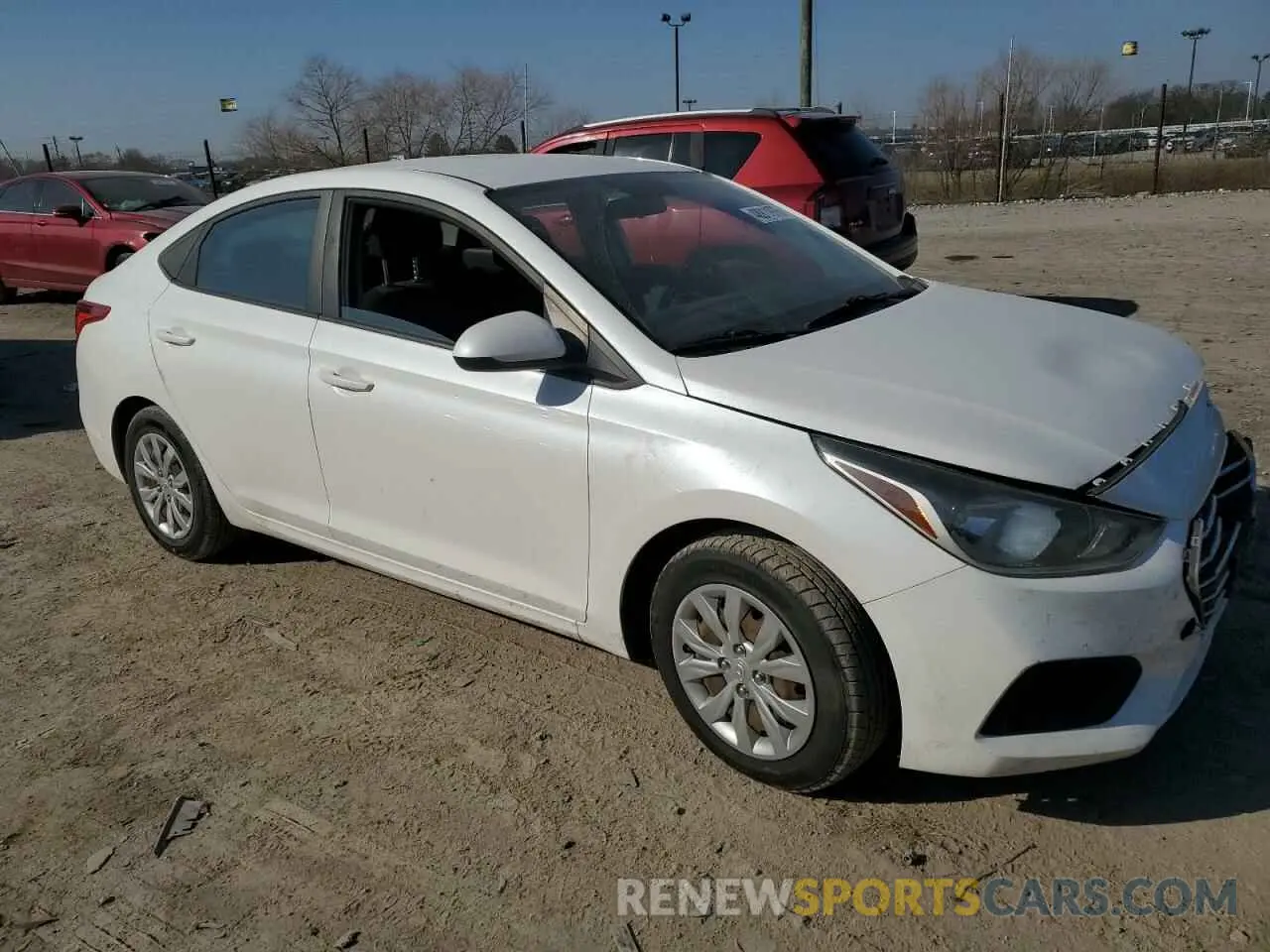 4 Photograph of a damaged car 3KPC24A35KE060664 HYUNDAI ACCENT 2019