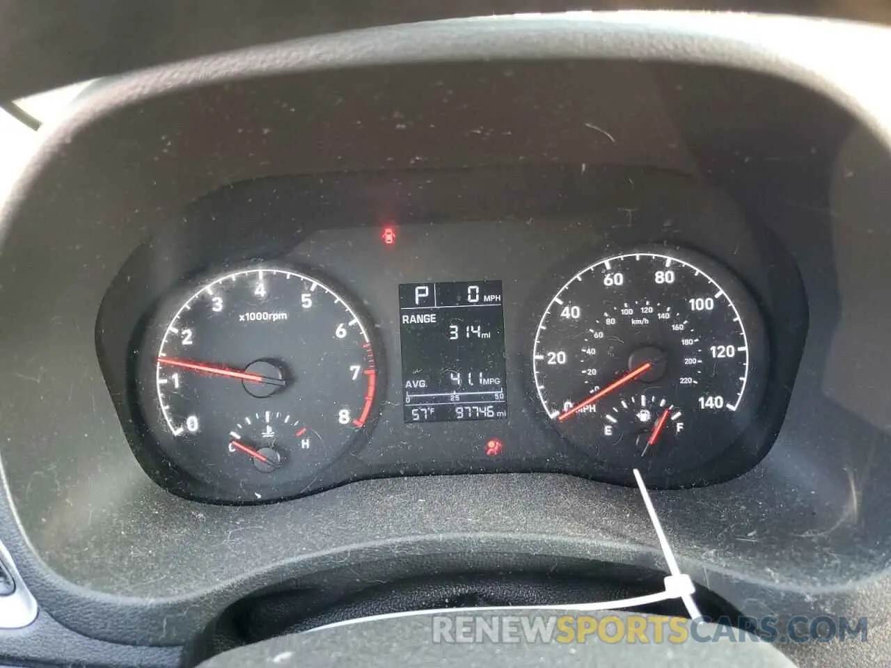 9 Photograph of a damaged car 3KPC24A35KE060664 HYUNDAI ACCENT 2019