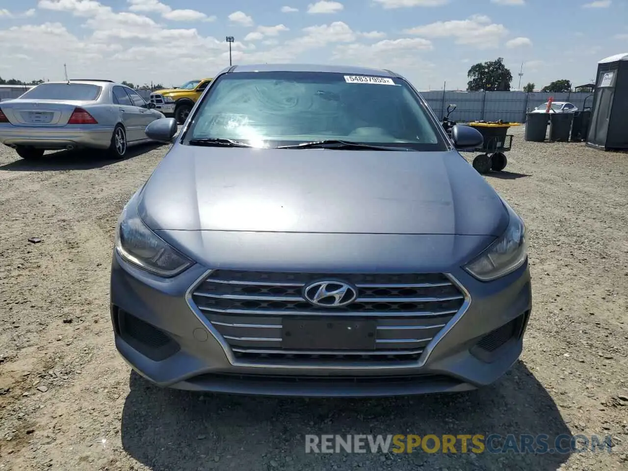 5 Photograph of a damaged car 3KPC24A35KE062334 HYUNDAI ACCENT 2019