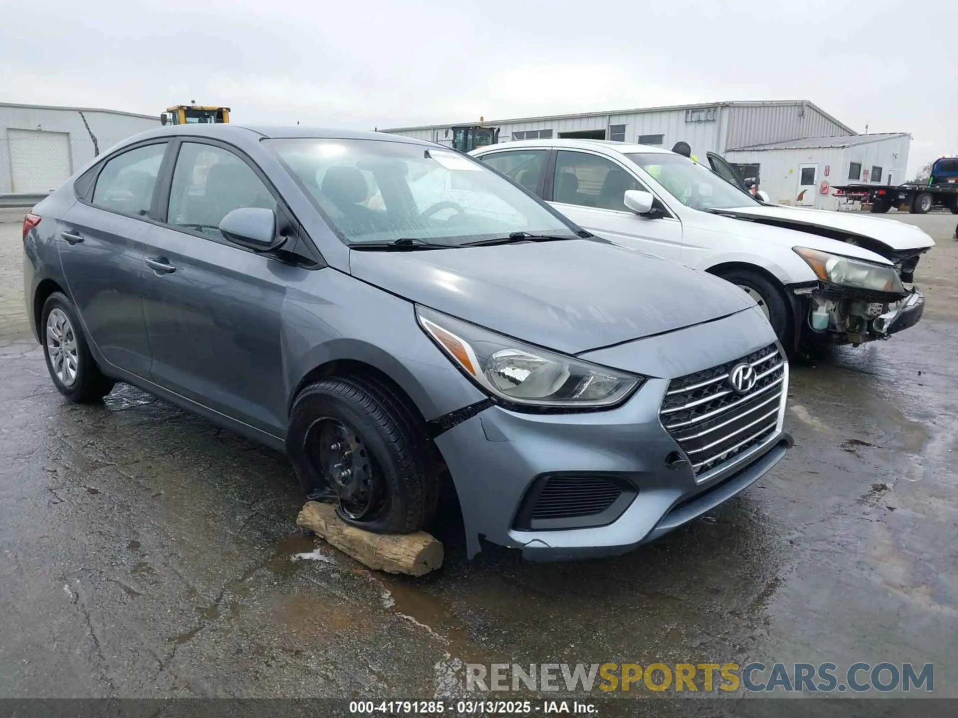 6 Photograph of a damaged car 3KPC24A35KE063726 HYUNDAI ACCENT 2019