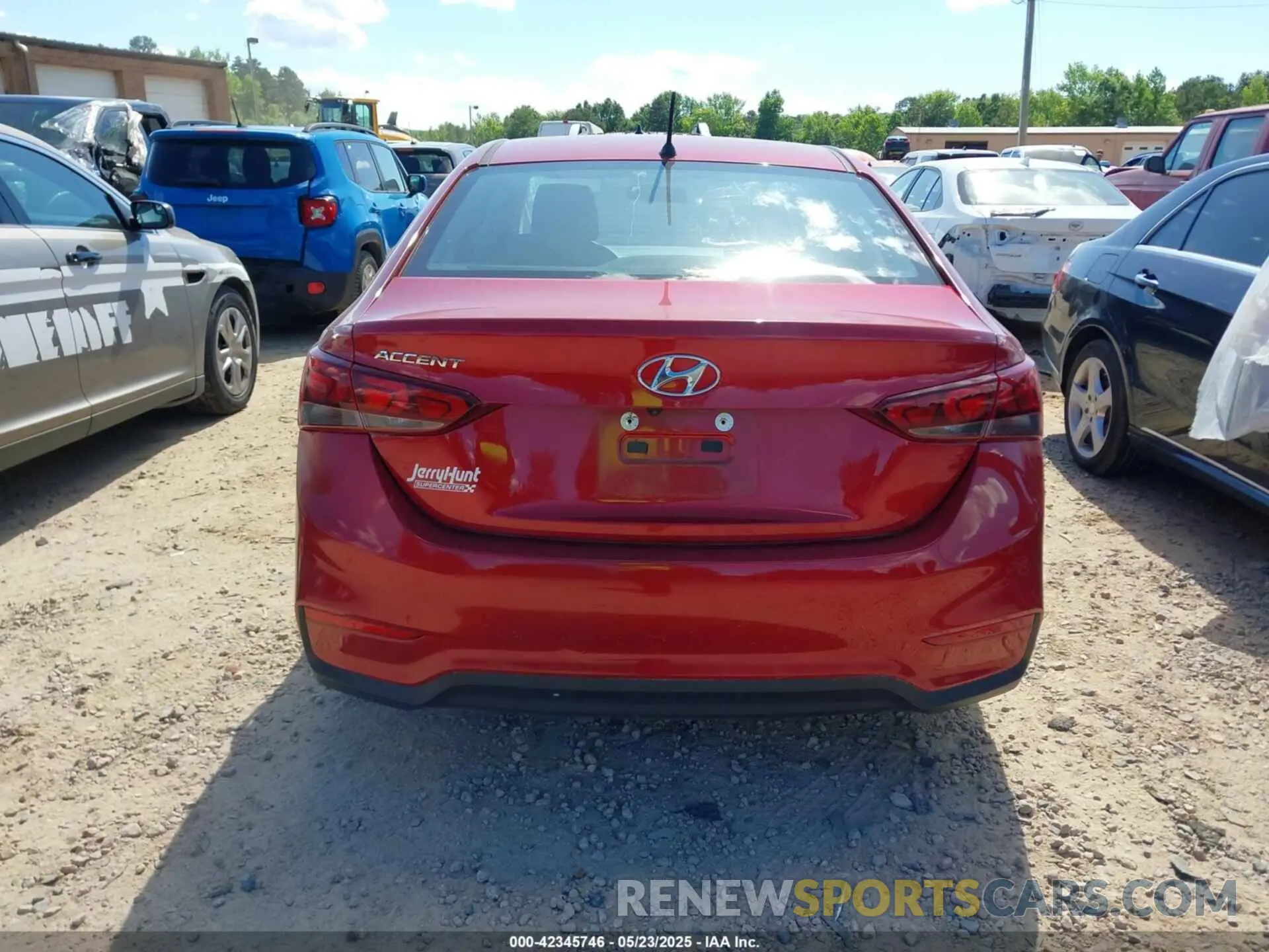 15 Photograph of a damaged car 3KPC24A35KE064617 HYUNDAI ACCENT 2019