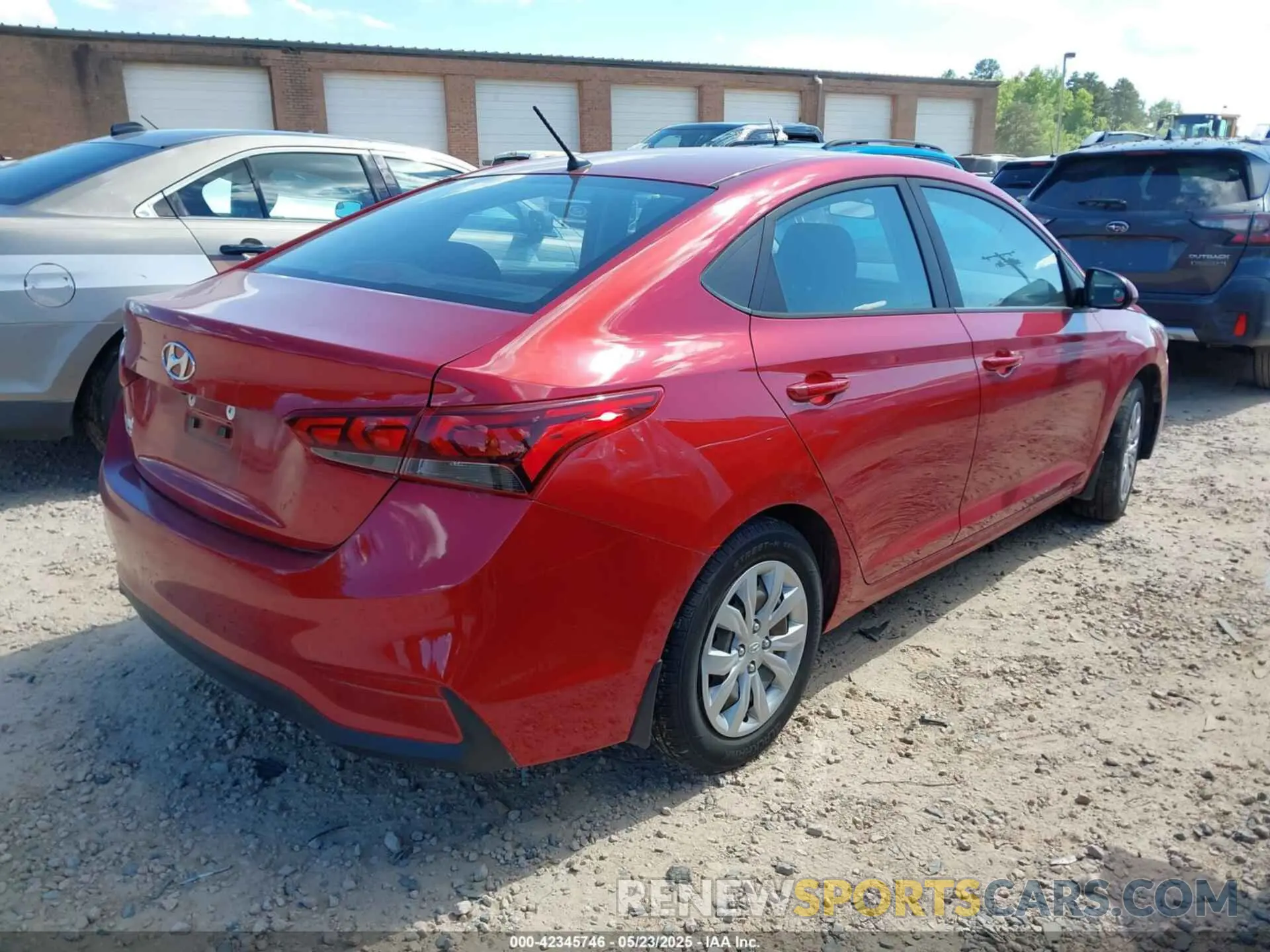 4 Photograph of a damaged car 3KPC24A35KE064617 HYUNDAI ACCENT 2019