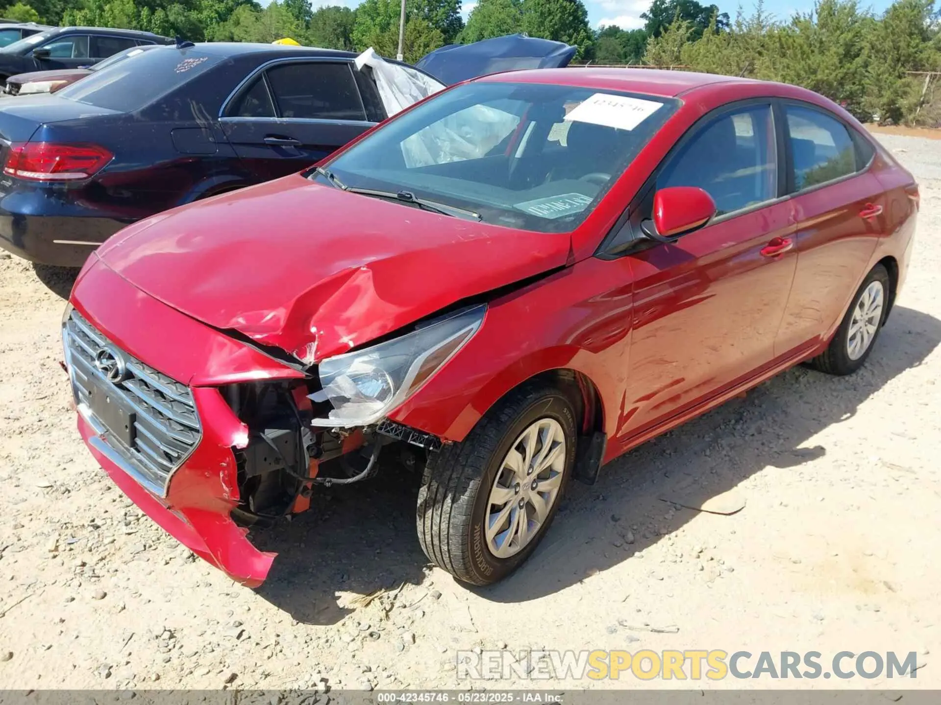6 Photograph of a damaged car 3KPC24A35KE064617 HYUNDAI ACCENT 2019