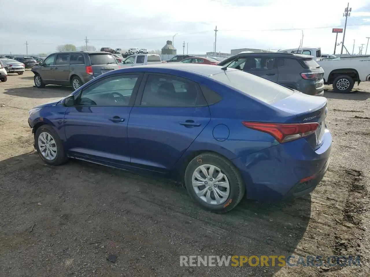 2 Photograph of a damaged car 3KPC24A35KE071826 HYUNDAI ACCENT 2019