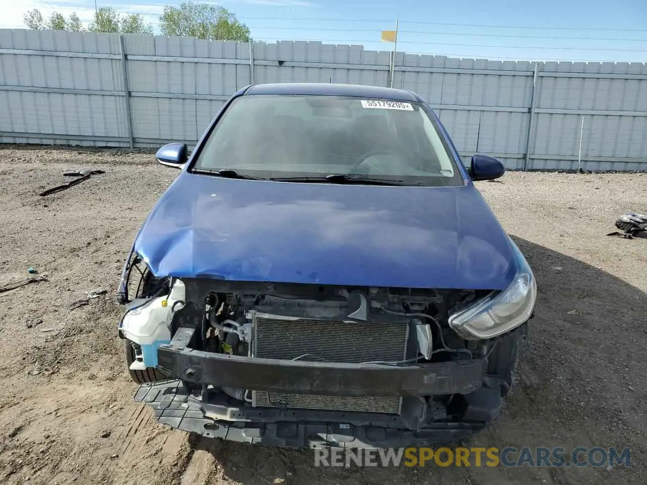 5 Photograph of a damaged car 3KPC24A35KE071826 HYUNDAI ACCENT 2019