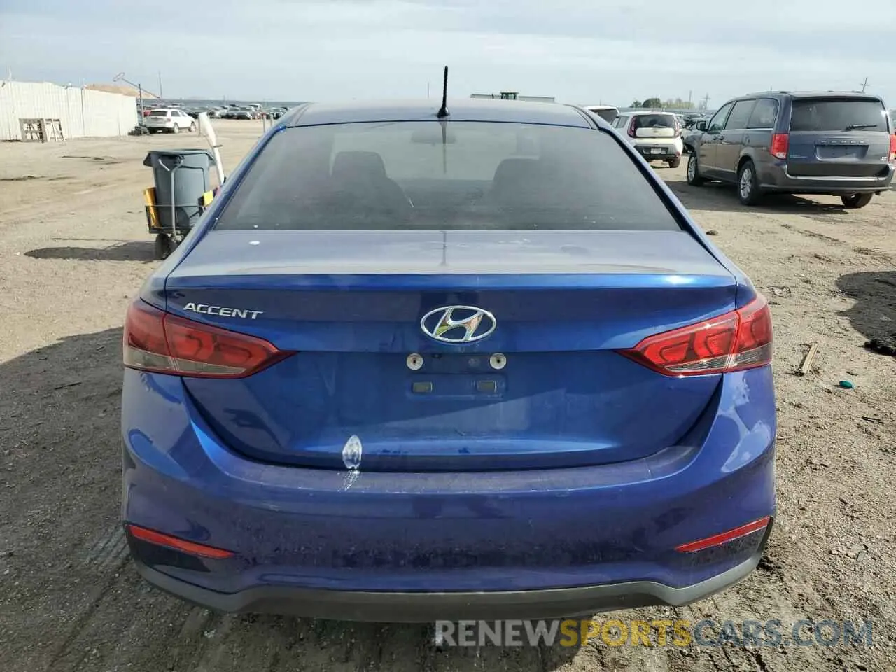 6 Photograph of a damaged car 3KPC24A35KE071826 HYUNDAI ACCENT 2019