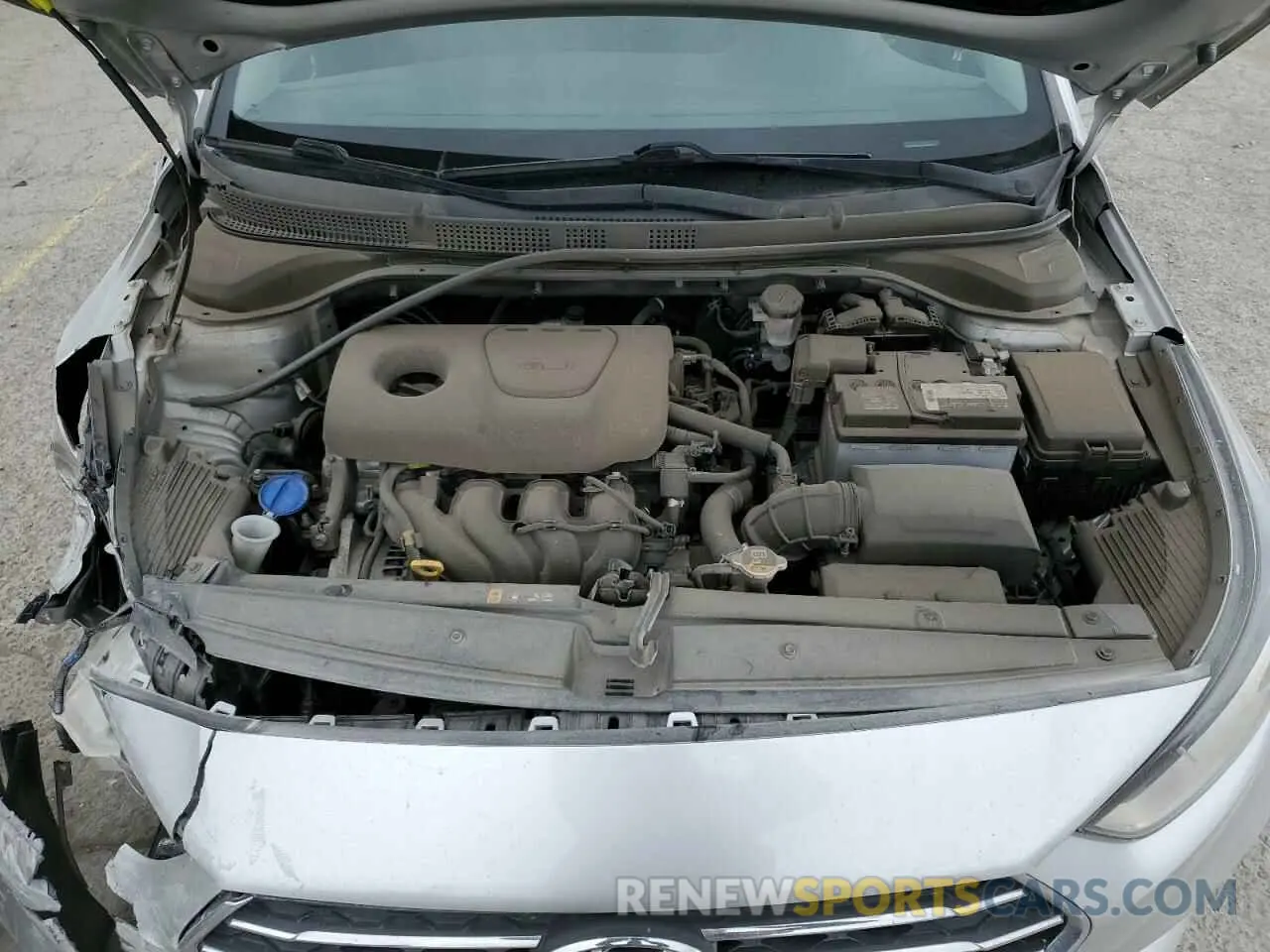 11 Photograph of a damaged car 3KPC24A35KE073687 HYUNDAI ACCENT 2019