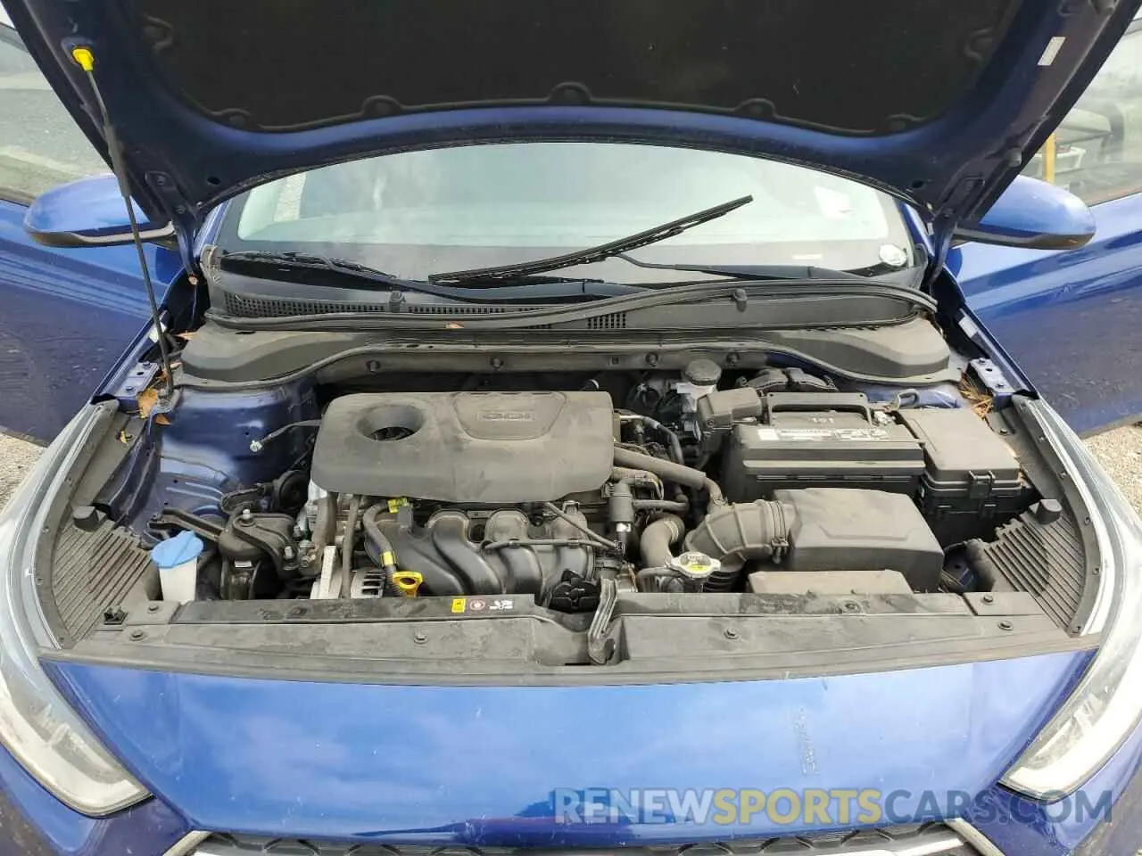 11 Photograph of a damaged car 3KPC24A35KE077528 HYUNDAI ACCENT 2019