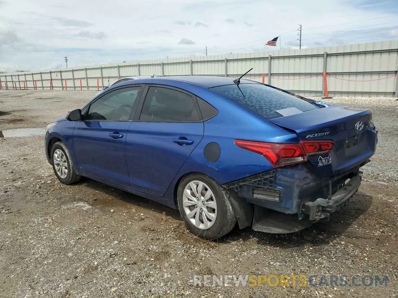 2 Photograph of a damaged car 3KPC24A35KE077528 HYUNDAI ACCENT 2019