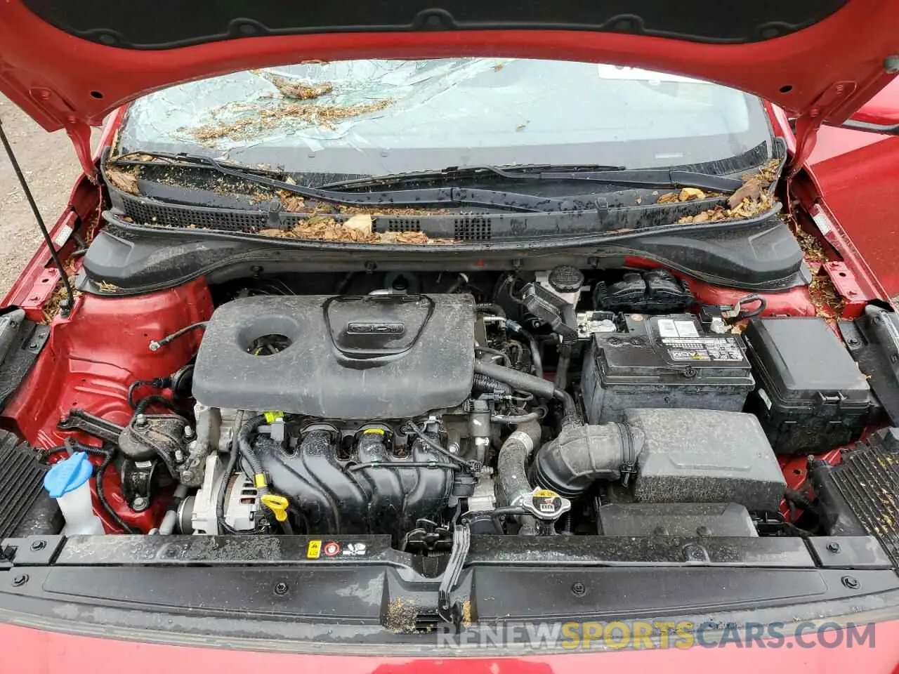 11 Photograph of a damaged car 3KPC24A35KE083992 HYUNDAI ACCENT 2019