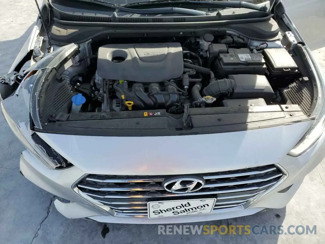 12 Photograph of a damaged car 3KPC24A36KE045087 HYUNDAI ACCENT 2019