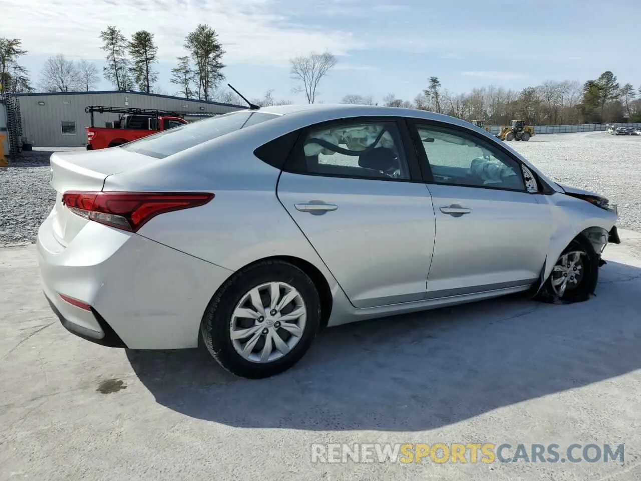 3 Photograph of a damaged car 3KPC24A36KE045087 HYUNDAI ACCENT 2019