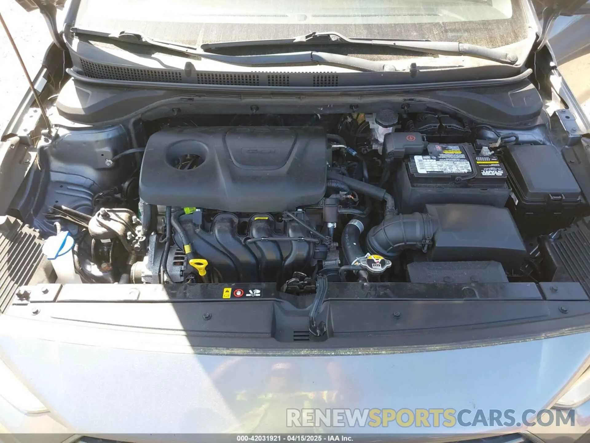 10 Photograph of a damaged car 3KPC24A36KE062780 HYUNDAI ACCENT 2019