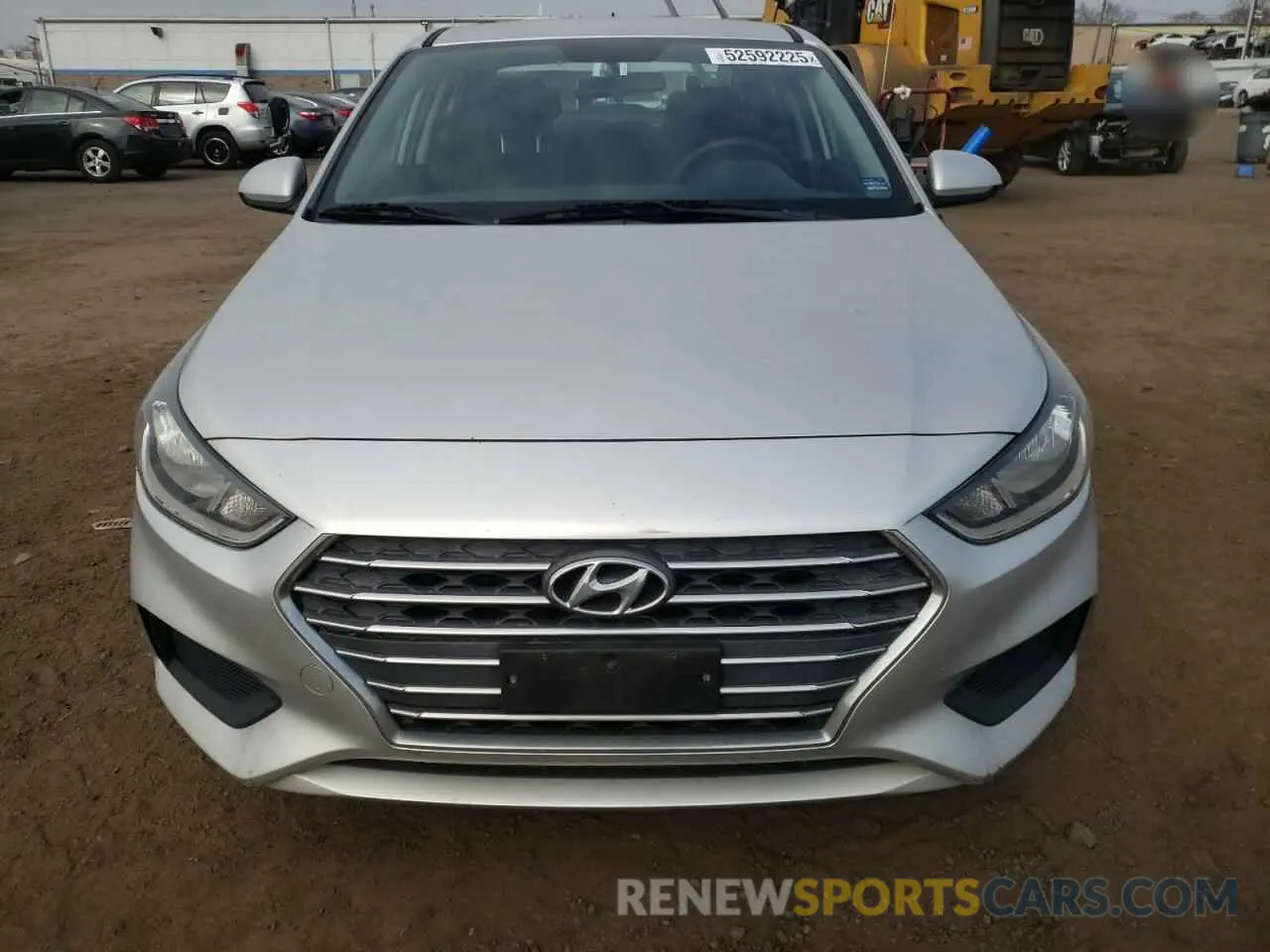 5 Photograph of a damaged car 3KPC24A36KE069941 HYUNDAI ACCENT 2019