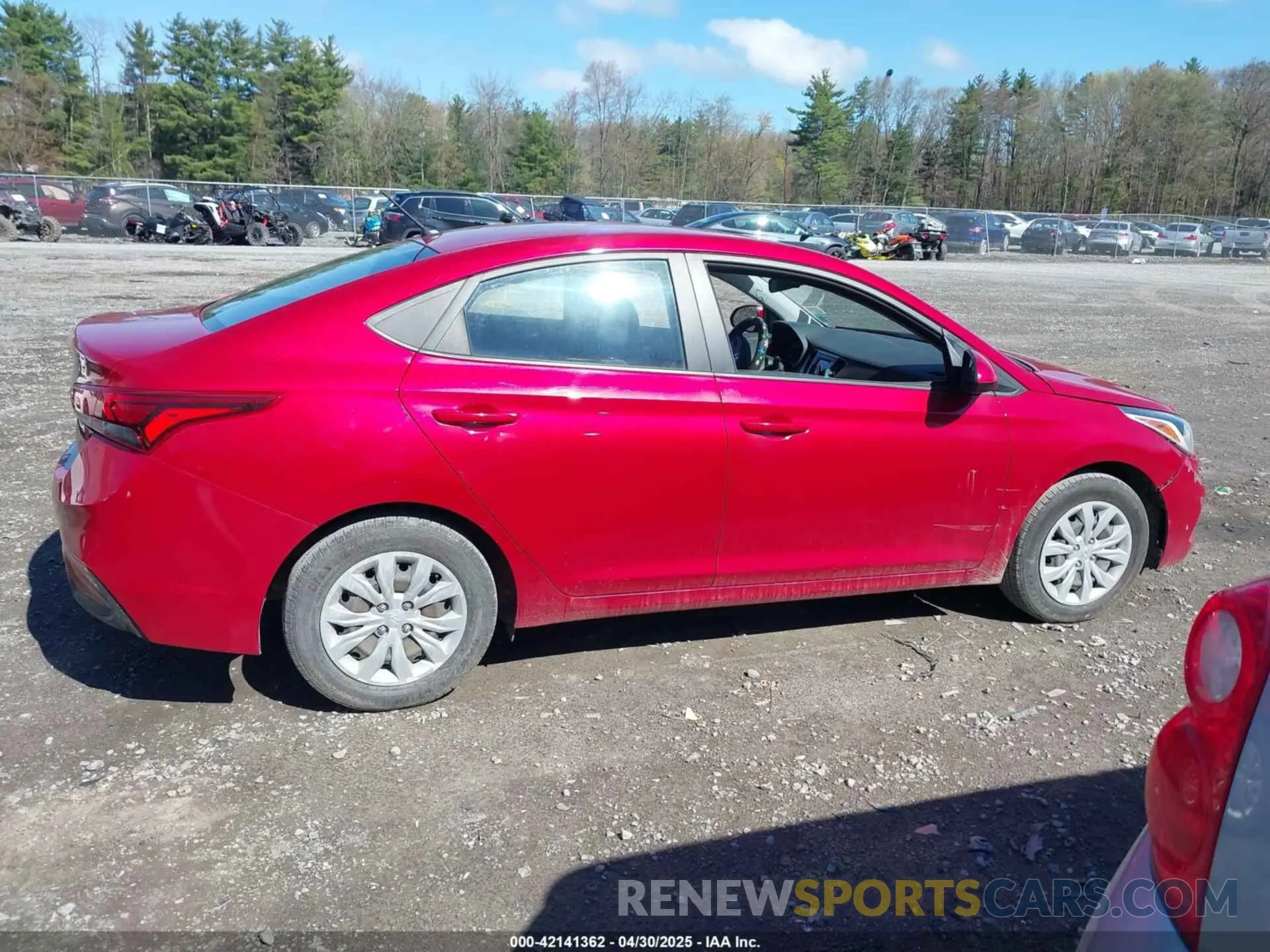 13 Photograph of a damaged car 3KPC24A36KE079269 HYUNDAI ACCENT 2019