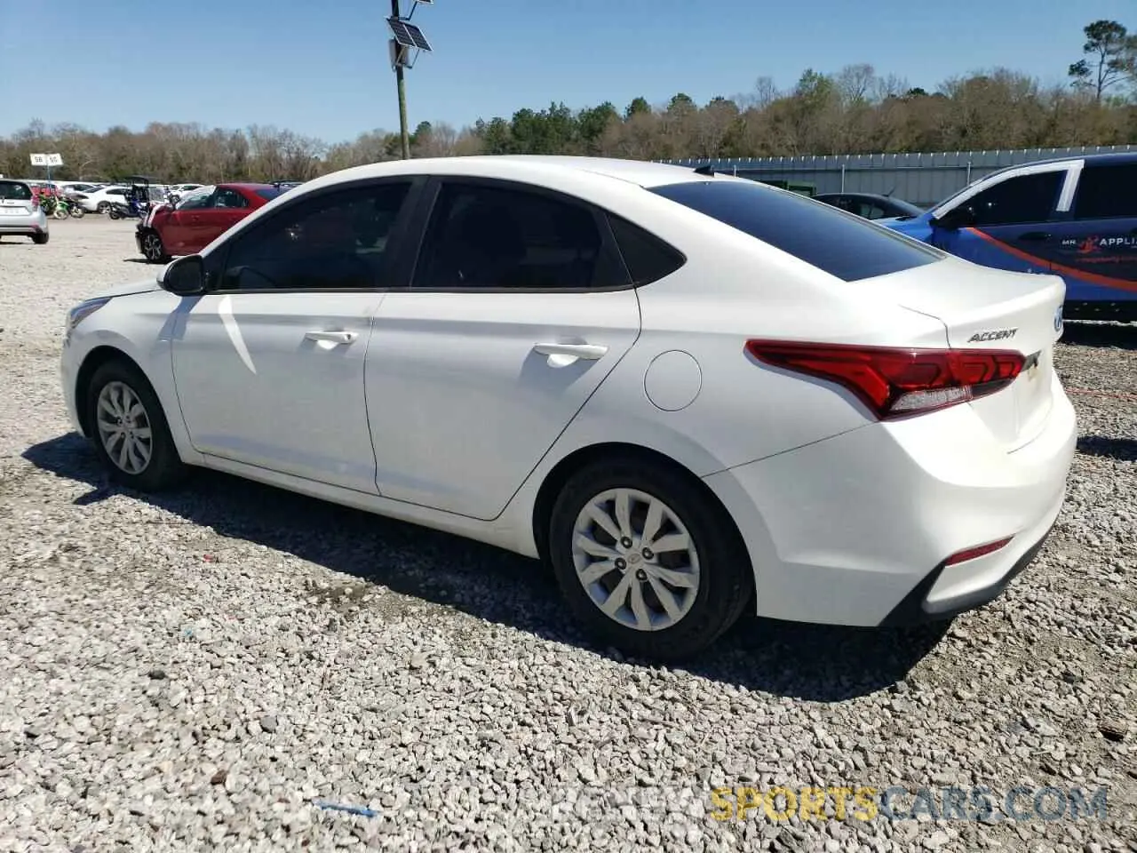2 Photograph of a damaged car 3KPC24A36KE080020 HYUNDAI ACCENT 2019