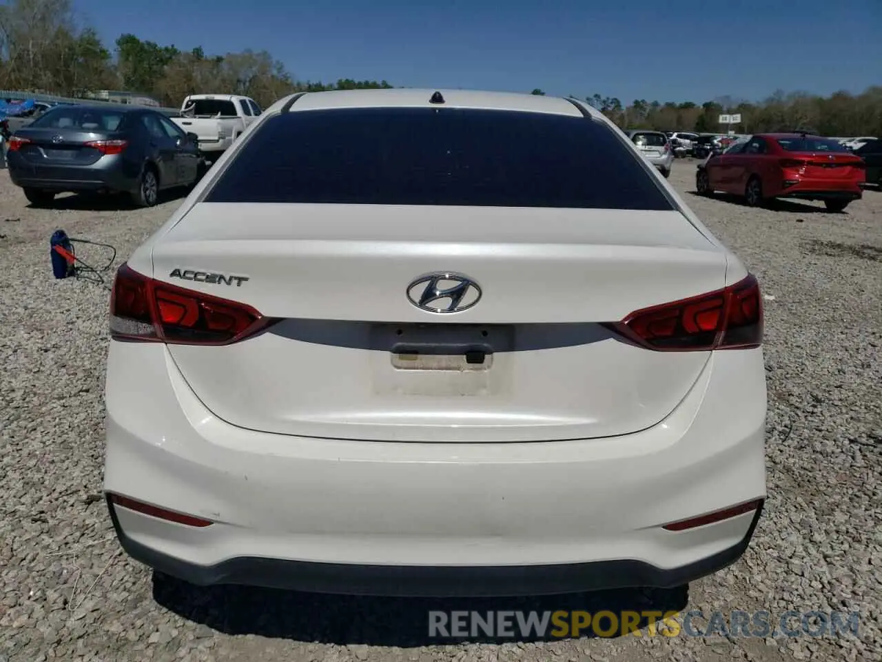 6 Photograph of a damaged car 3KPC24A36KE080020 HYUNDAI ACCENT 2019