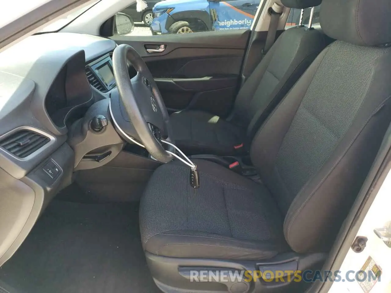 7 Photograph of a damaged car 3KPC24A36KE080020 HYUNDAI ACCENT 2019