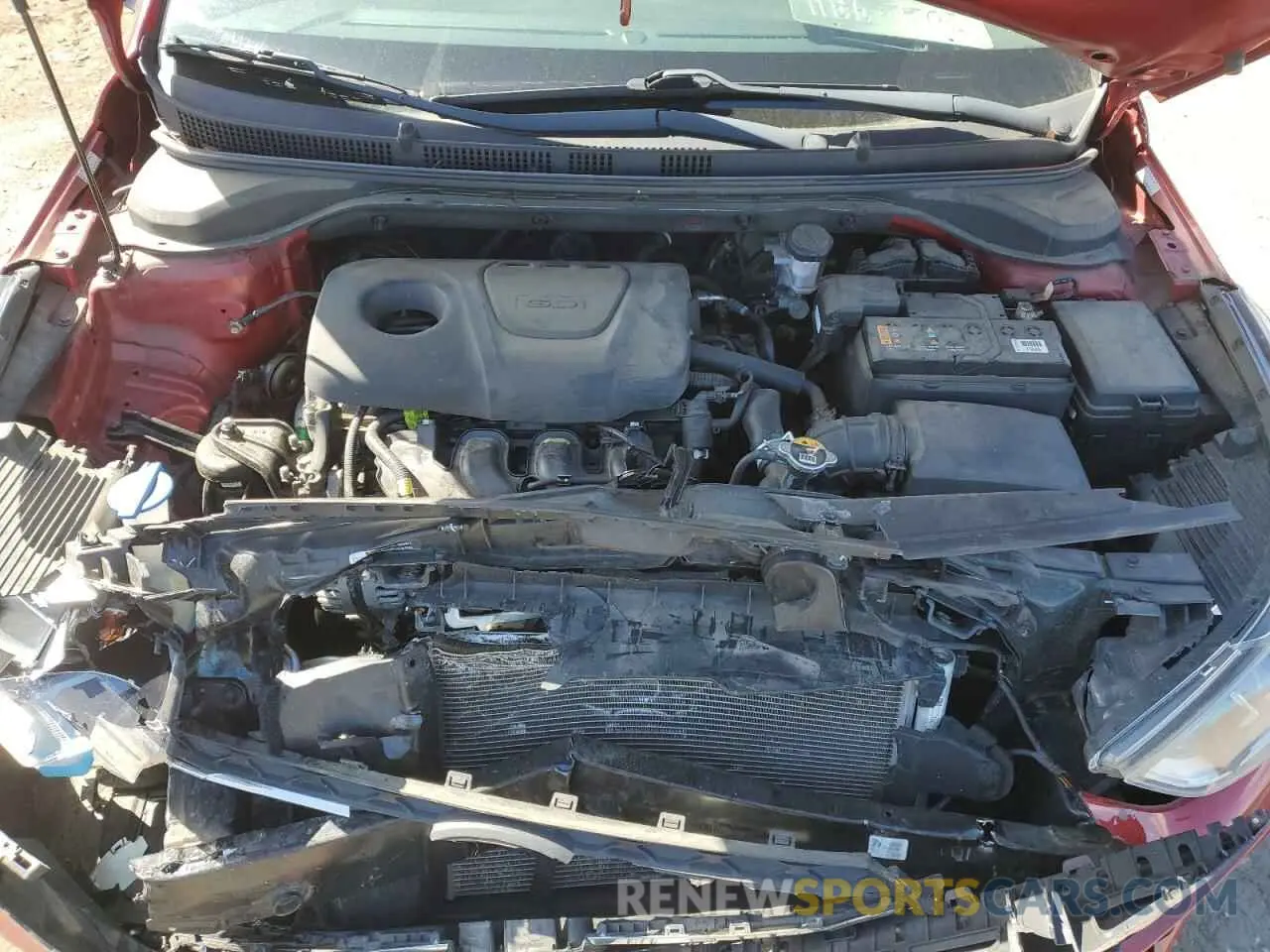 12 Photograph of a damaged car 3KPC24A36KE088473 HYUNDAI ACCENT 2019
