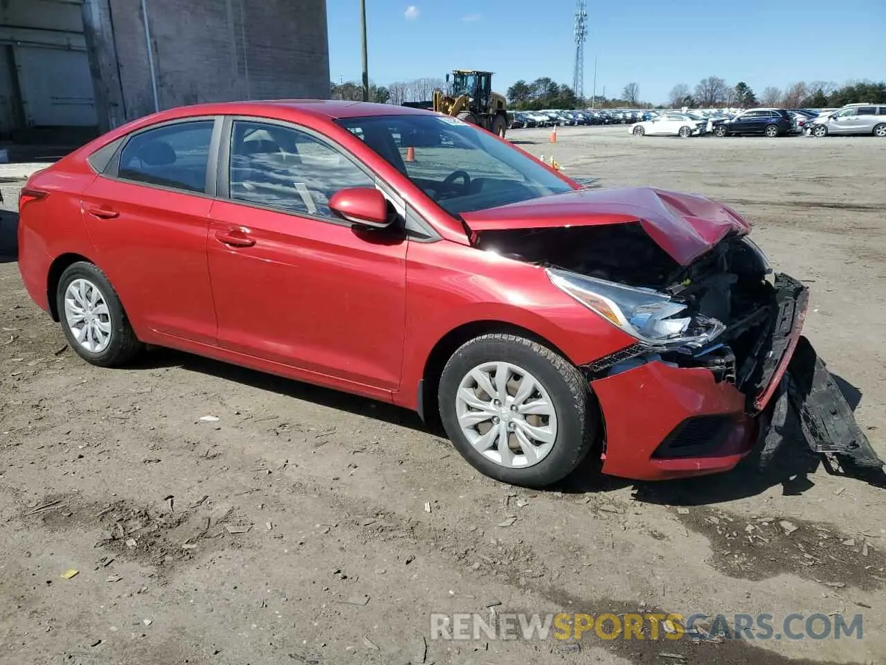 4 Photograph of a damaged car 3KPC24A36KE088473 HYUNDAI ACCENT 2019