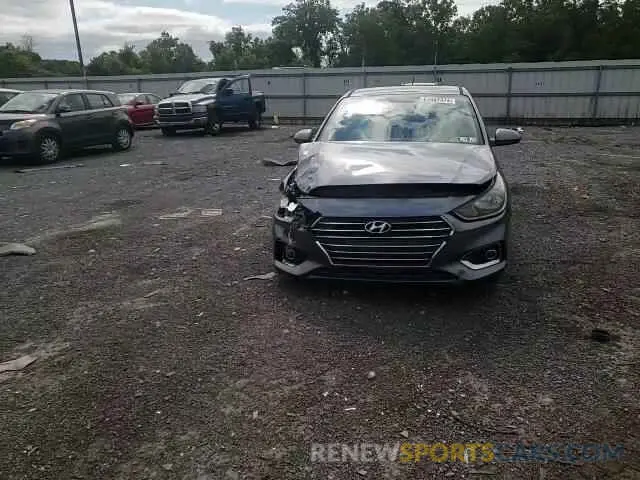 10 Photograph of a damaged car 3KPC24A37KE044806 HYUNDAI ACCENT 2019