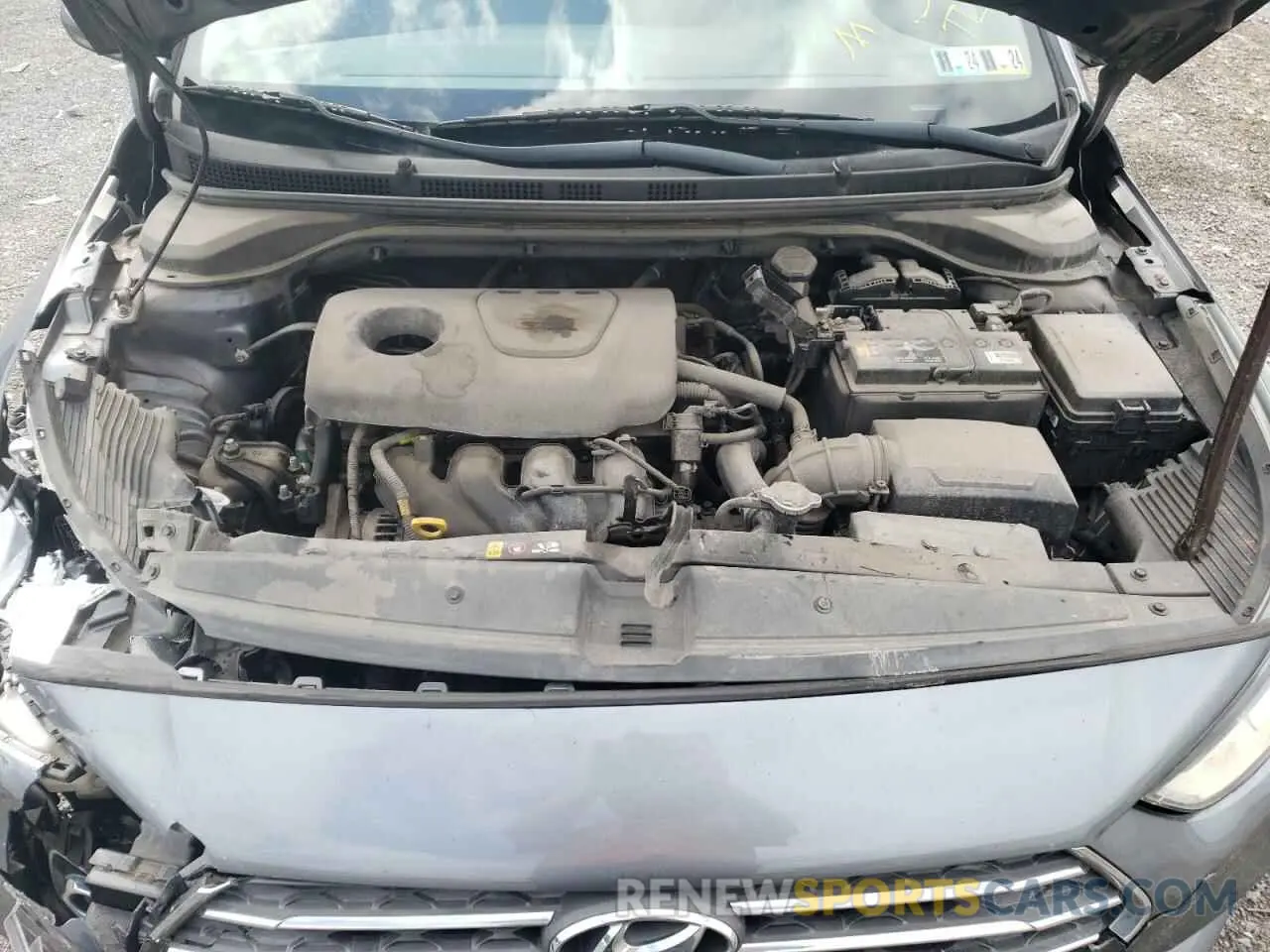 13 Photograph of a damaged car 3KPC24A37KE044806 HYUNDAI ACCENT 2019