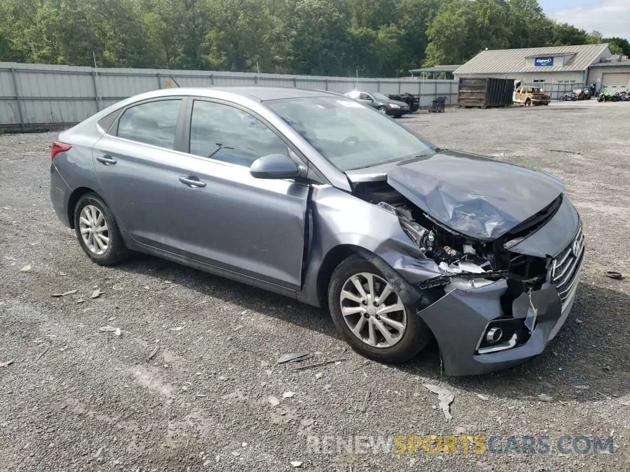 4 Photograph of a damaged car 3KPC24A37KE044806 HYUNDAI ACCENT 2019