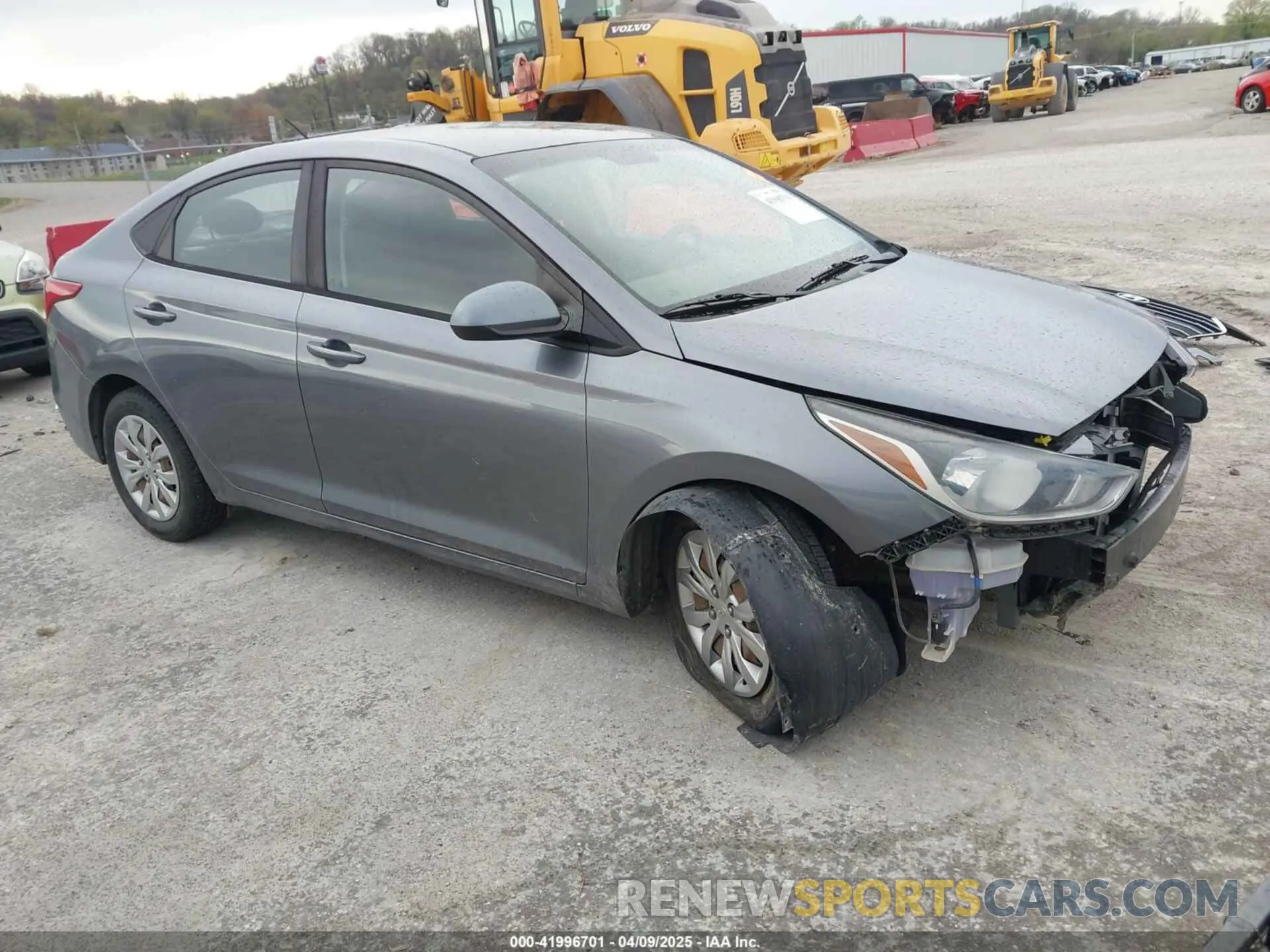 1 Photograph of a damaged car 3KPC24A37KE049861 HYUNDAI ACCENT 2019