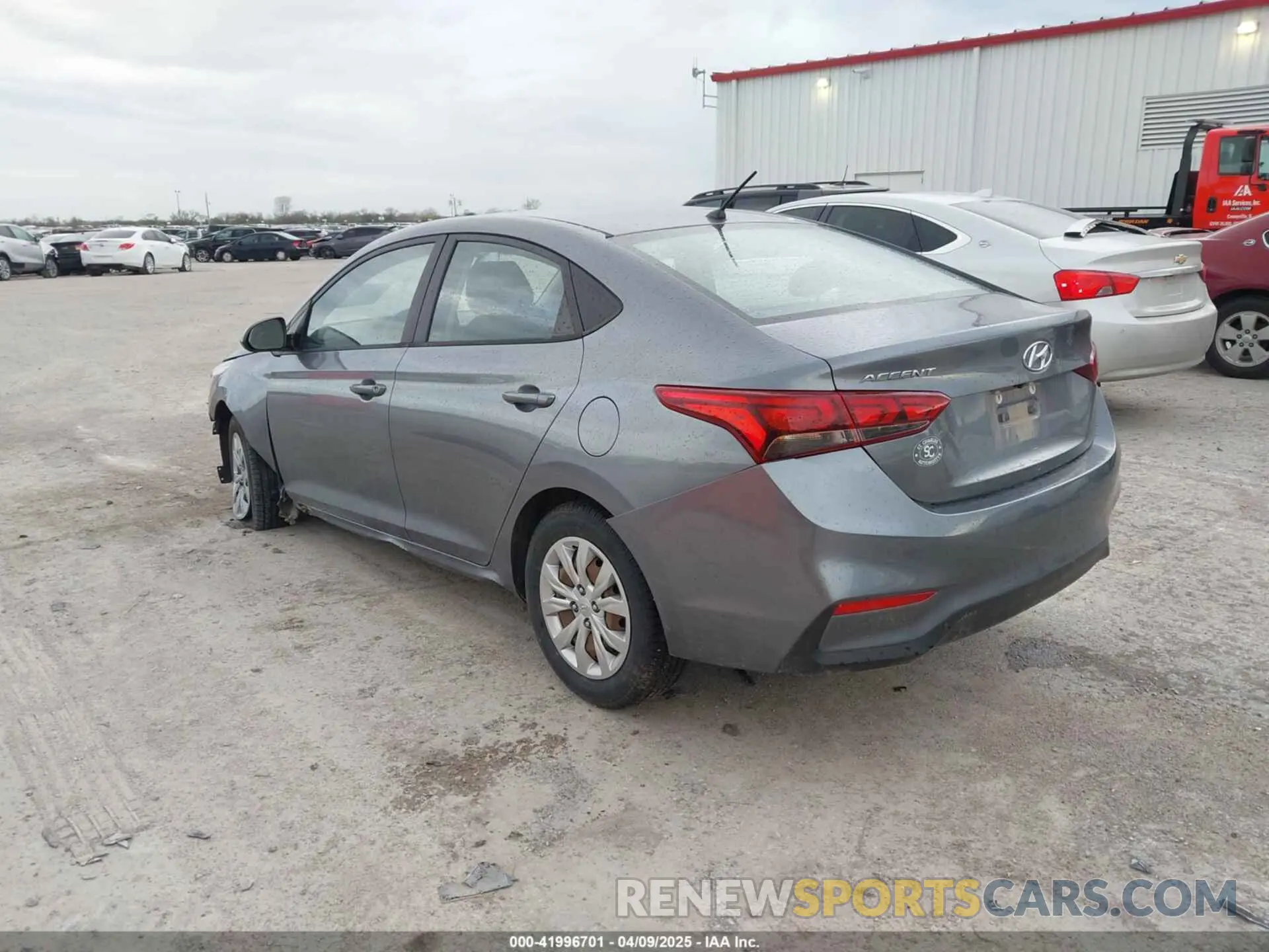 3 Photograph of a damaged car 3KPC24A37KE049861 HYUNDAI ACCENT 2019