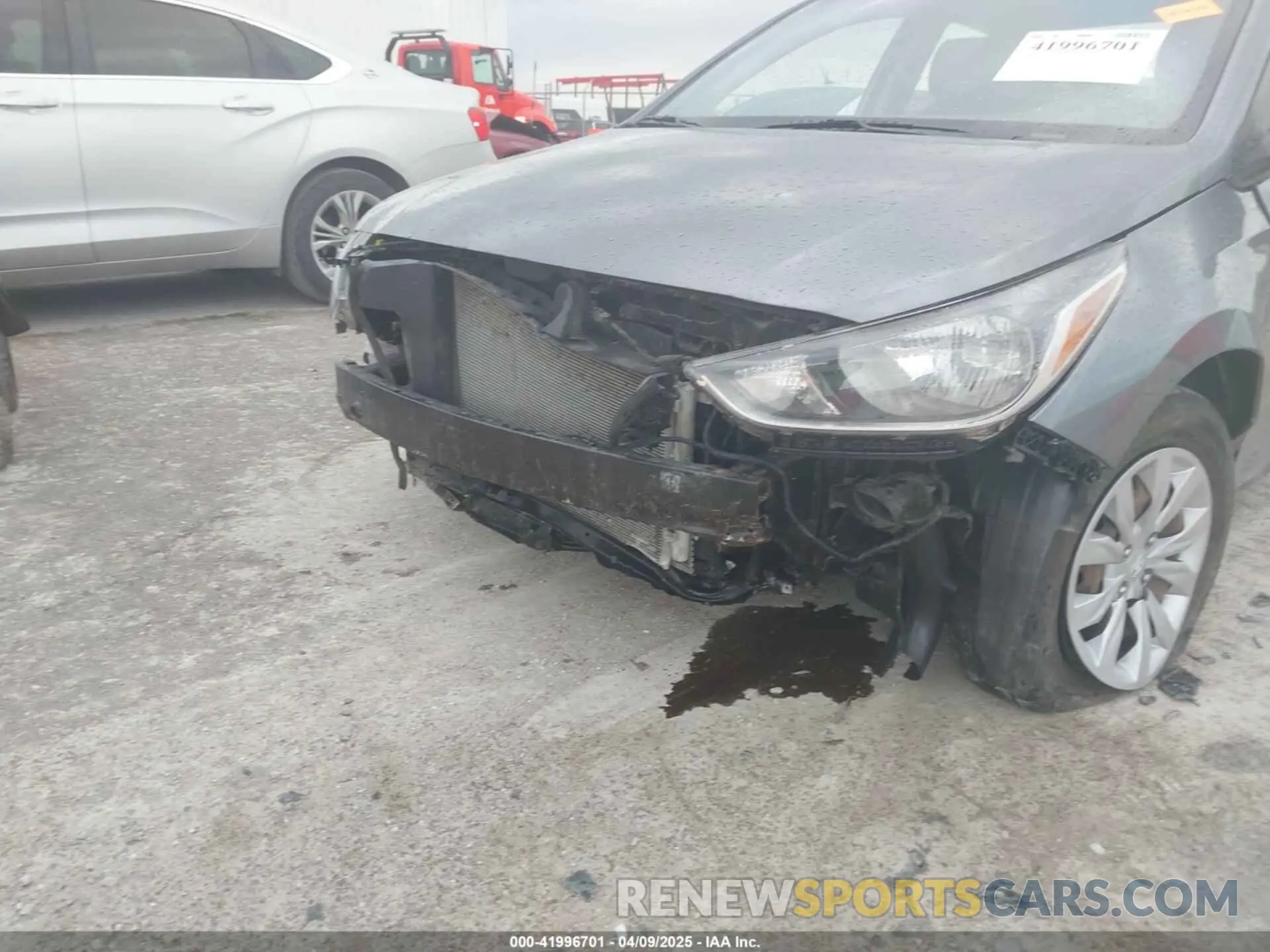 6 Photograph of a damaged car 3KPC24A37KE049861 HYUNDAI ACCENT 2019